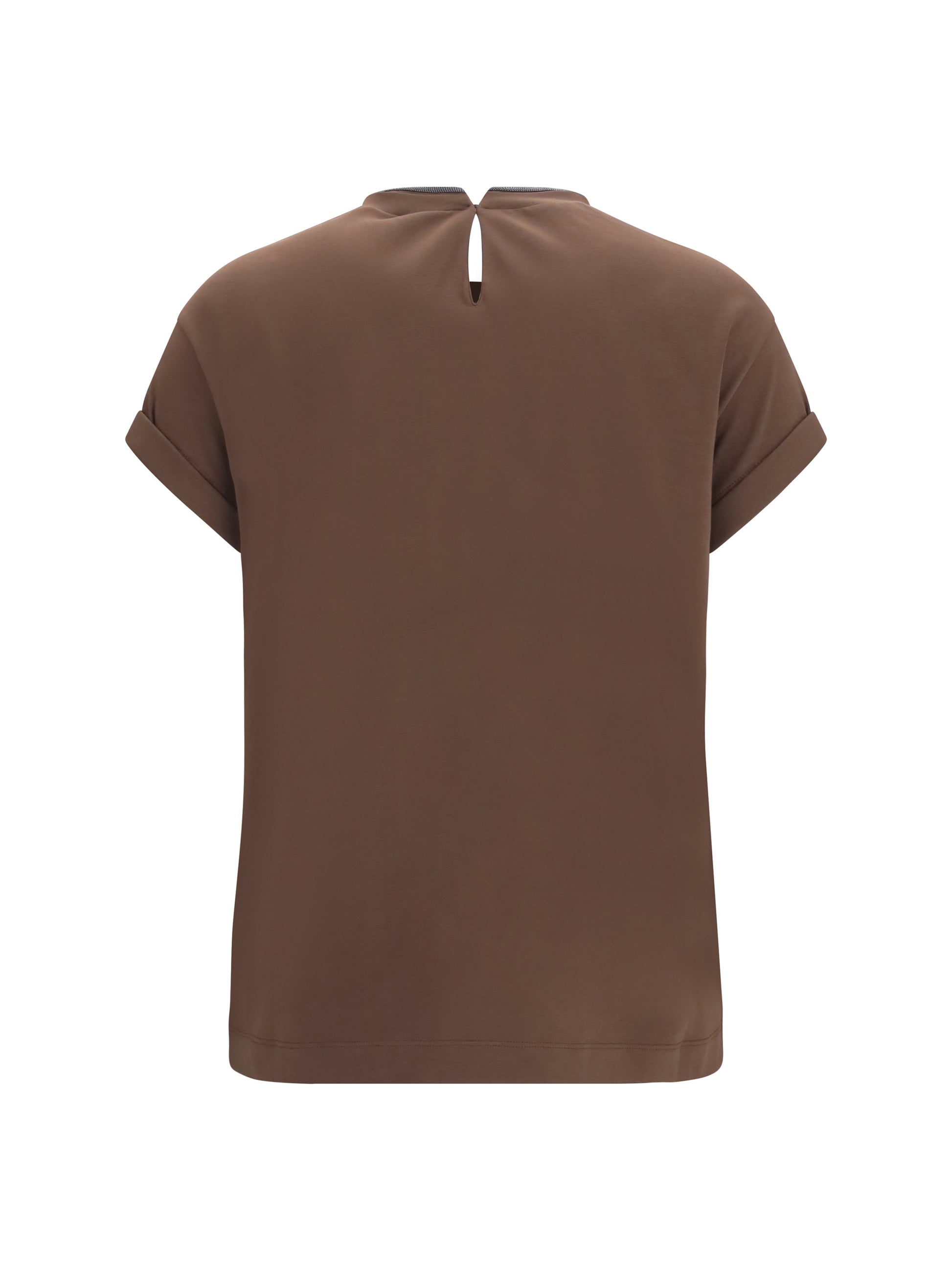 Brunello Cucinelli Women Cotton T-Shirt BRUNELLO CUCINELLI