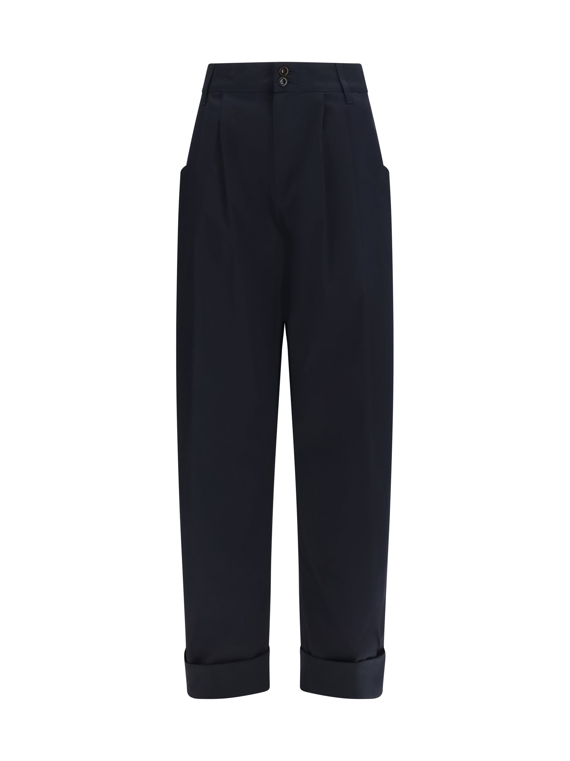 Jacob Cohen Women Lindsay Barrel Wide Pants Gabardine JACOB COHEN