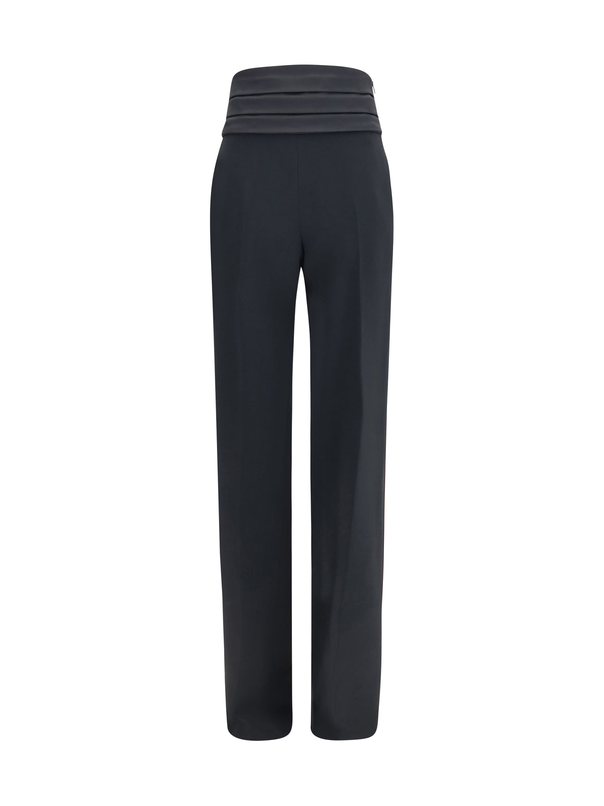 Ermanno Scervino Women Satin High-Waisted Pants ERMANO SCERVINO