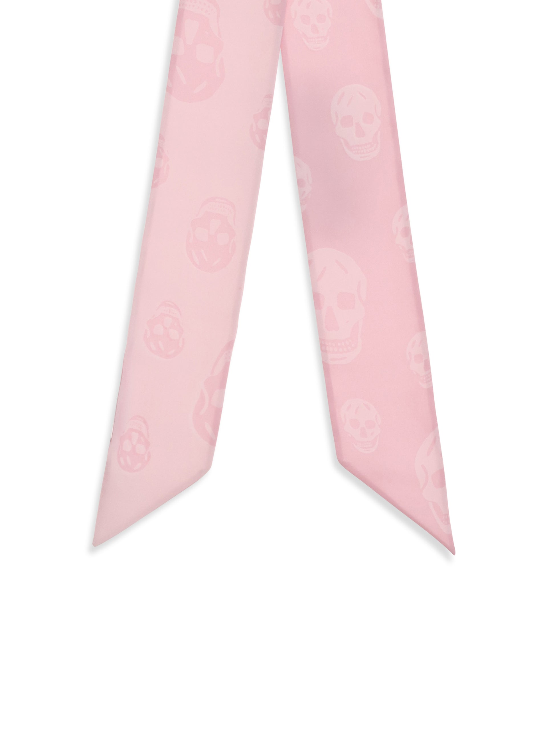 Alexander Mcqueen Women Skull Ribbon Scarf ALEXANDER MCQUEEN