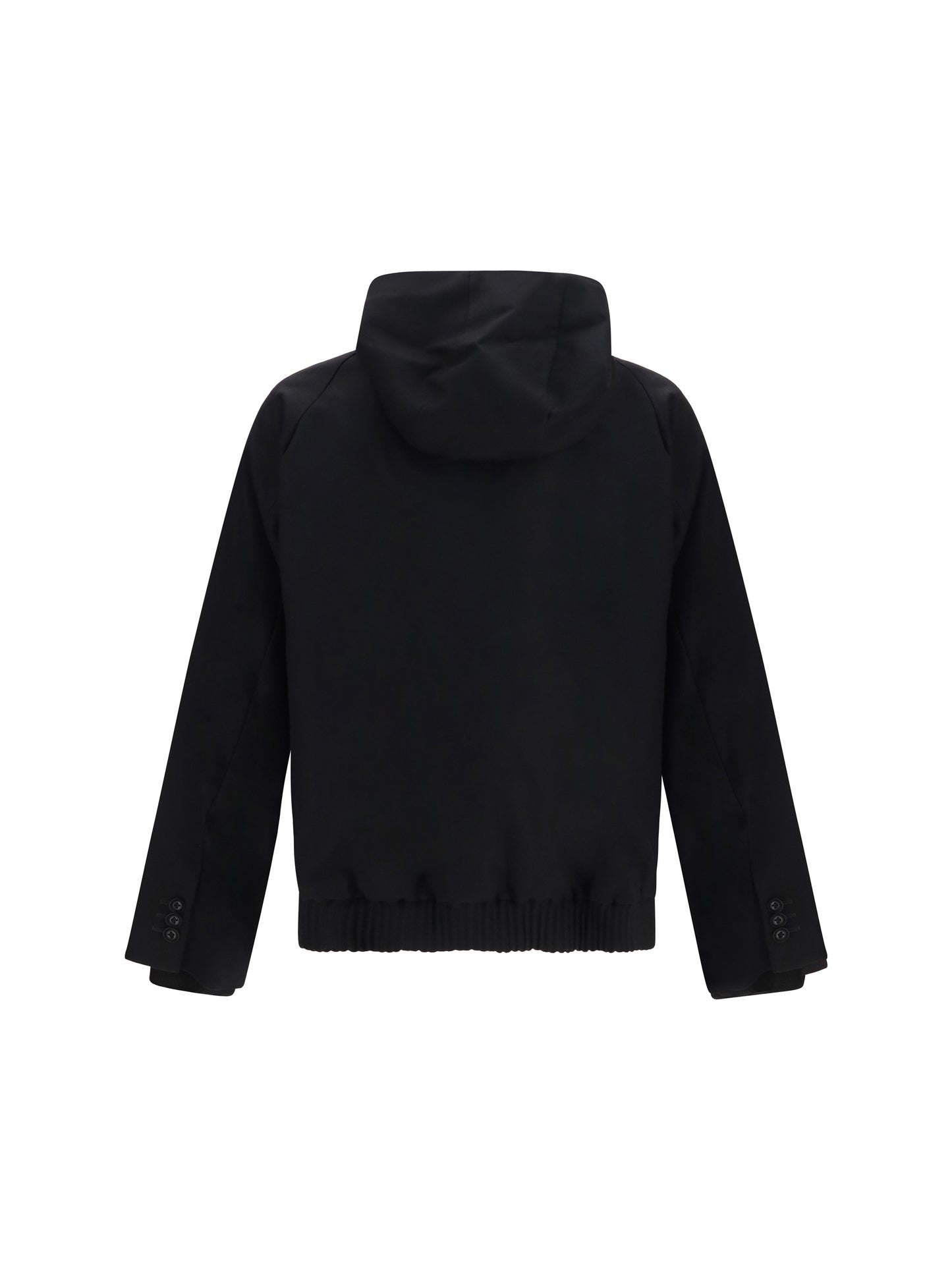 Sacai Men Hooded Flannel Jacket SACAI