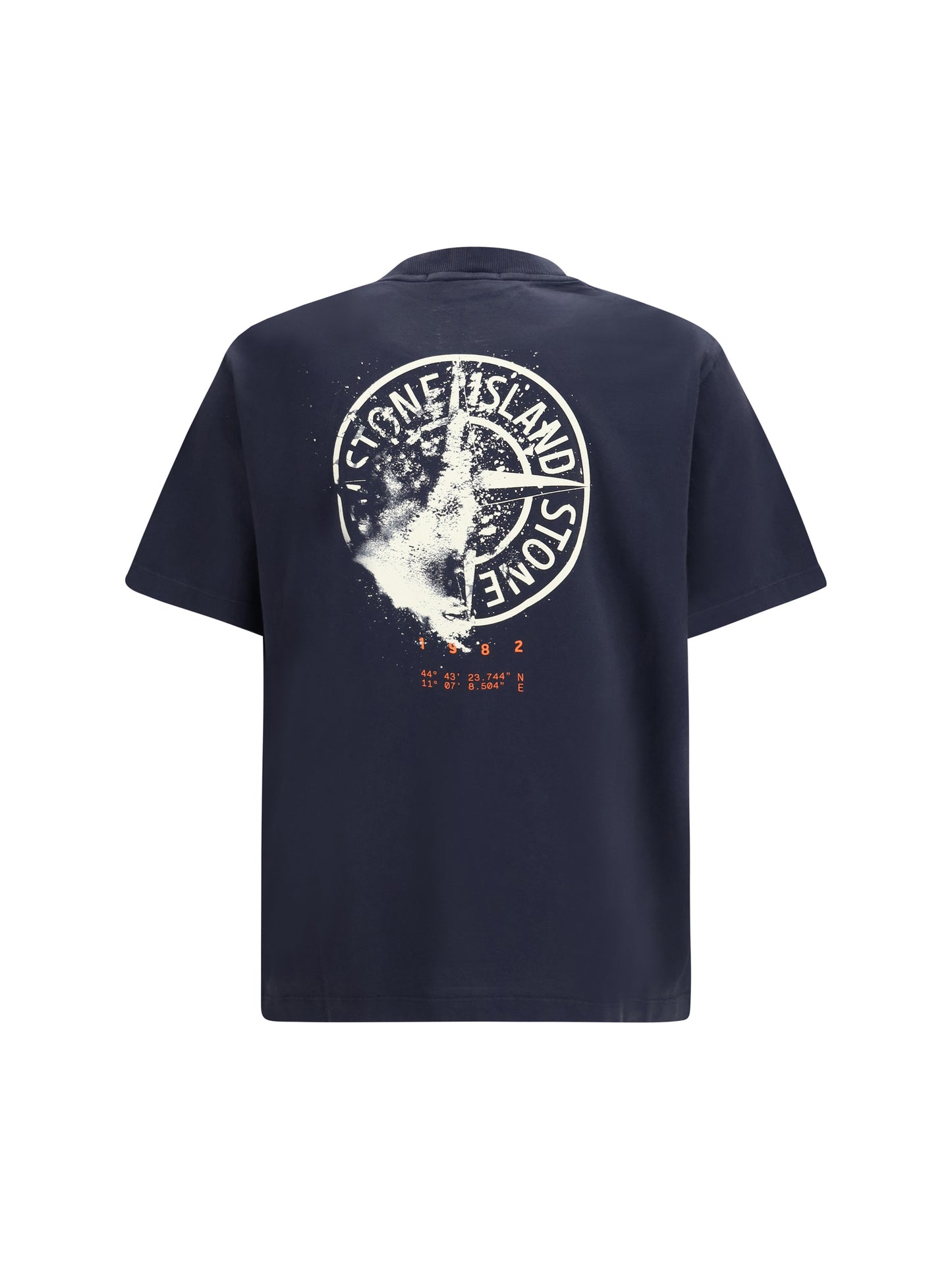 Stone Island Men Center Logo T-Shirt STONE ISLAND