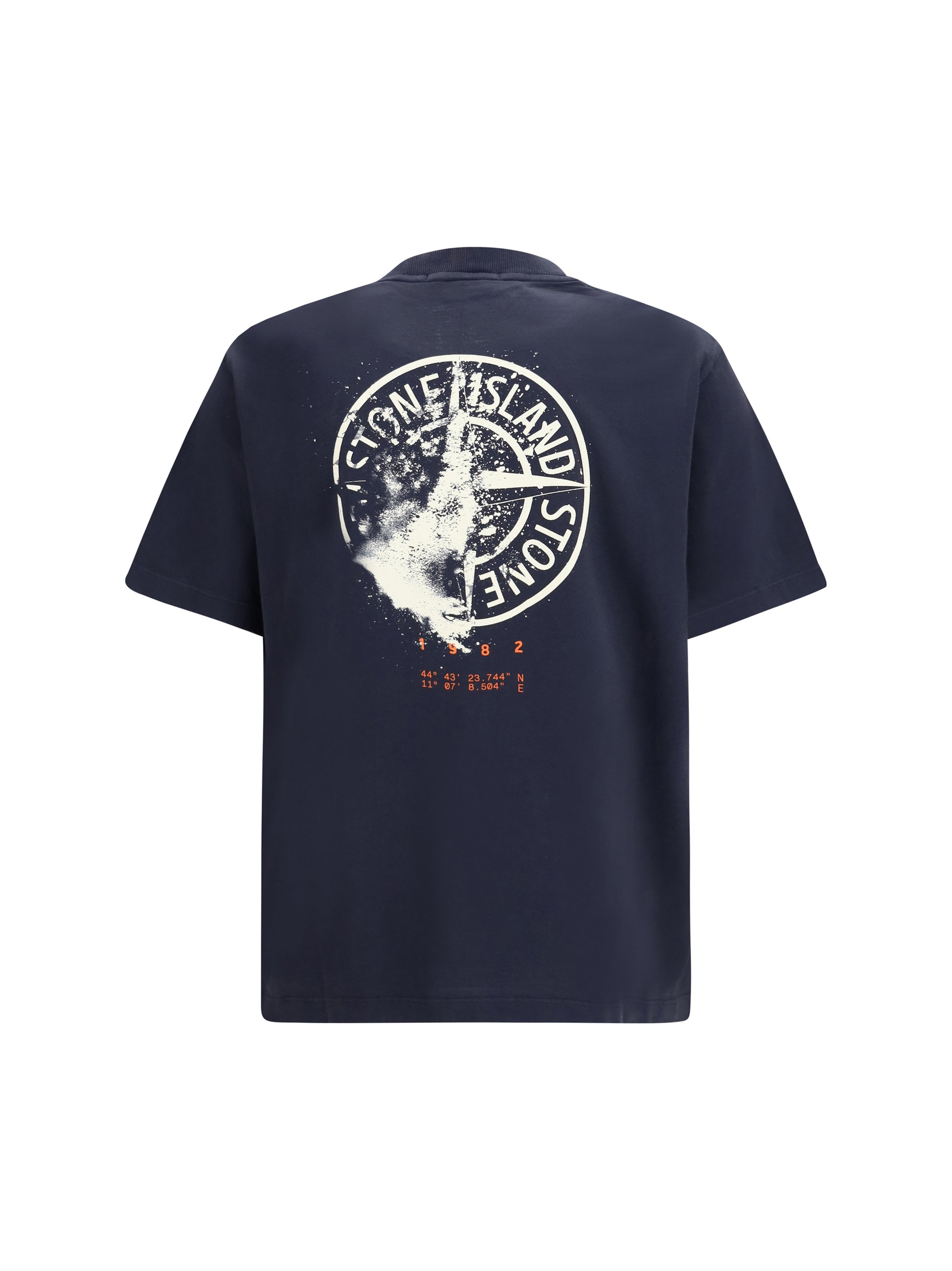 Stone Island Men Center Logo T-Shirt STONE ISLAND