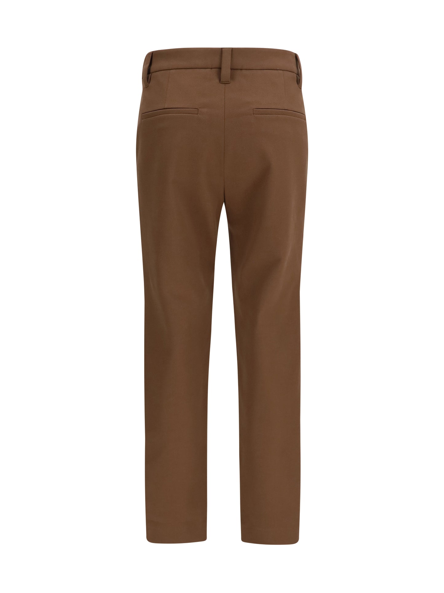 Brunello Cucinelli Women Straight-Leg Cotton Pants BRUNELLO CUCINELLI