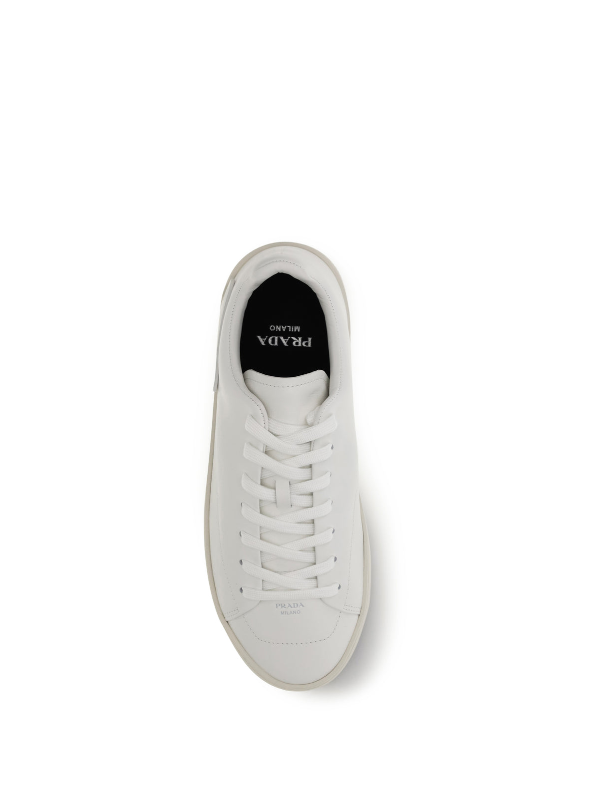 Prada Men Court Leather Sneakers PRADA