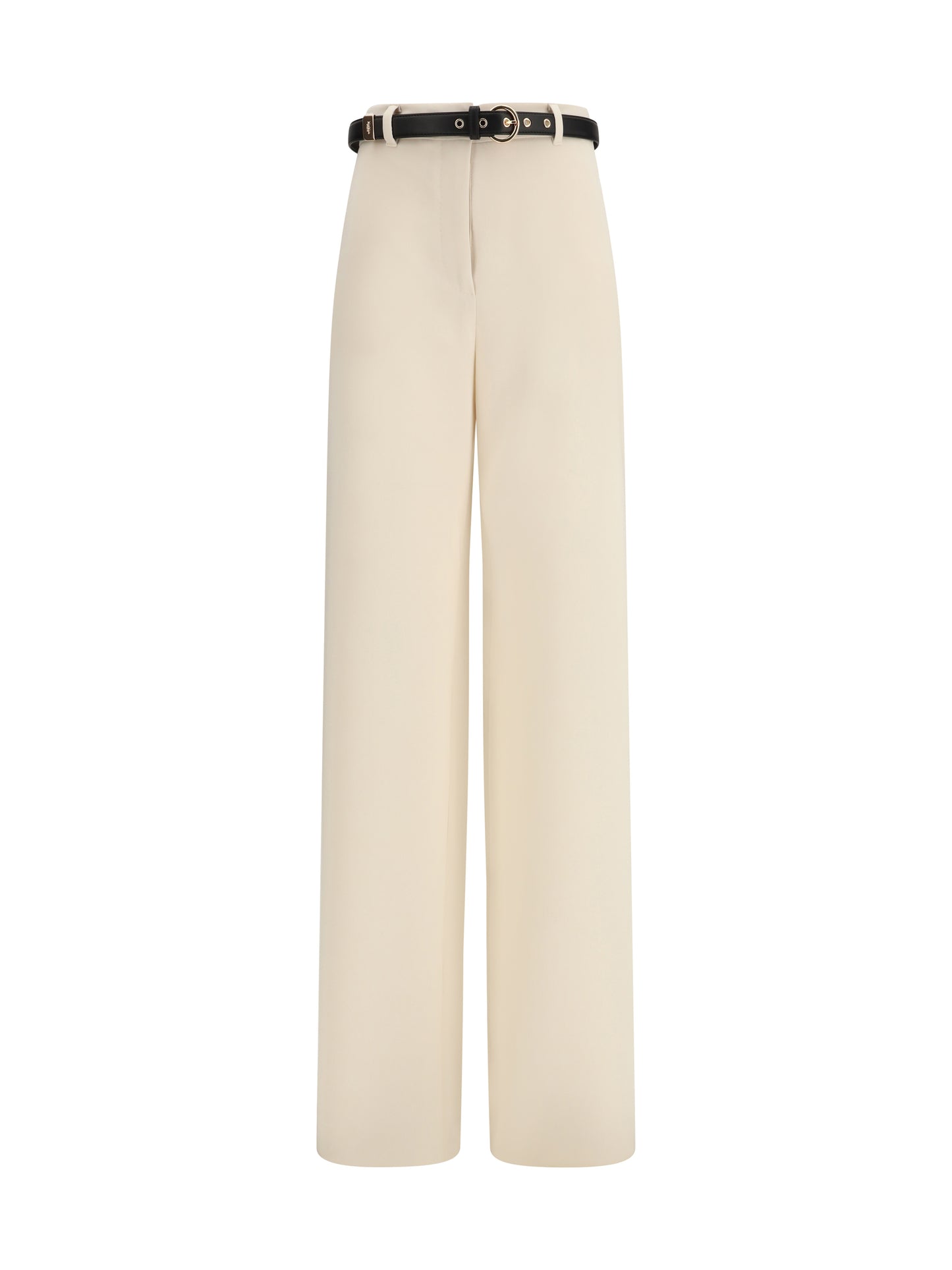 Max Mara Studio Women Elegant Pants With Belt MAX MARA STUDIO