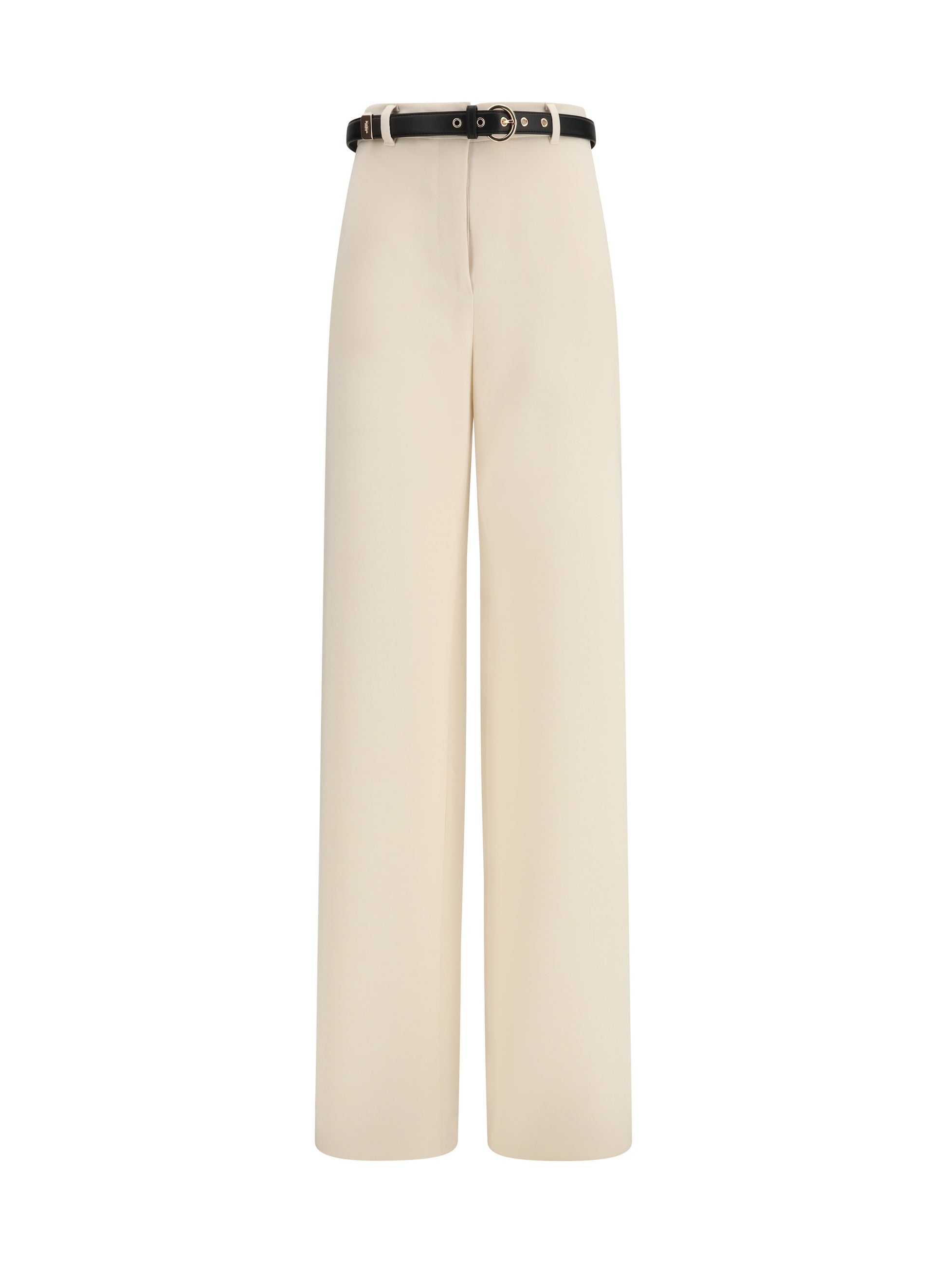 Max Mara Studio Women Elegant Pants With Belt MAX MARA STUDIO