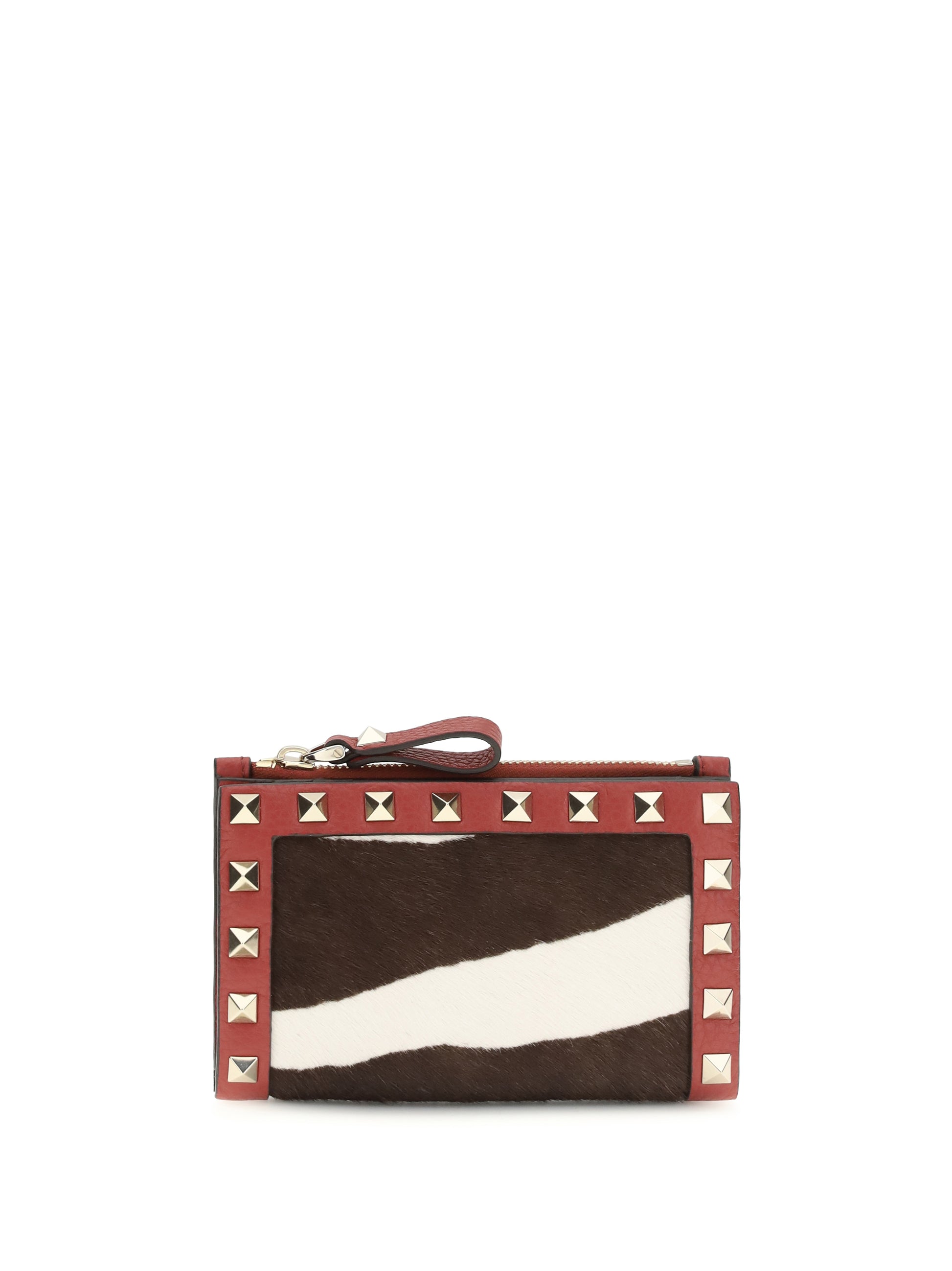 Valentino Garavani Women Rockstud Animalier Coin Purse VALENTINO GARAVANI