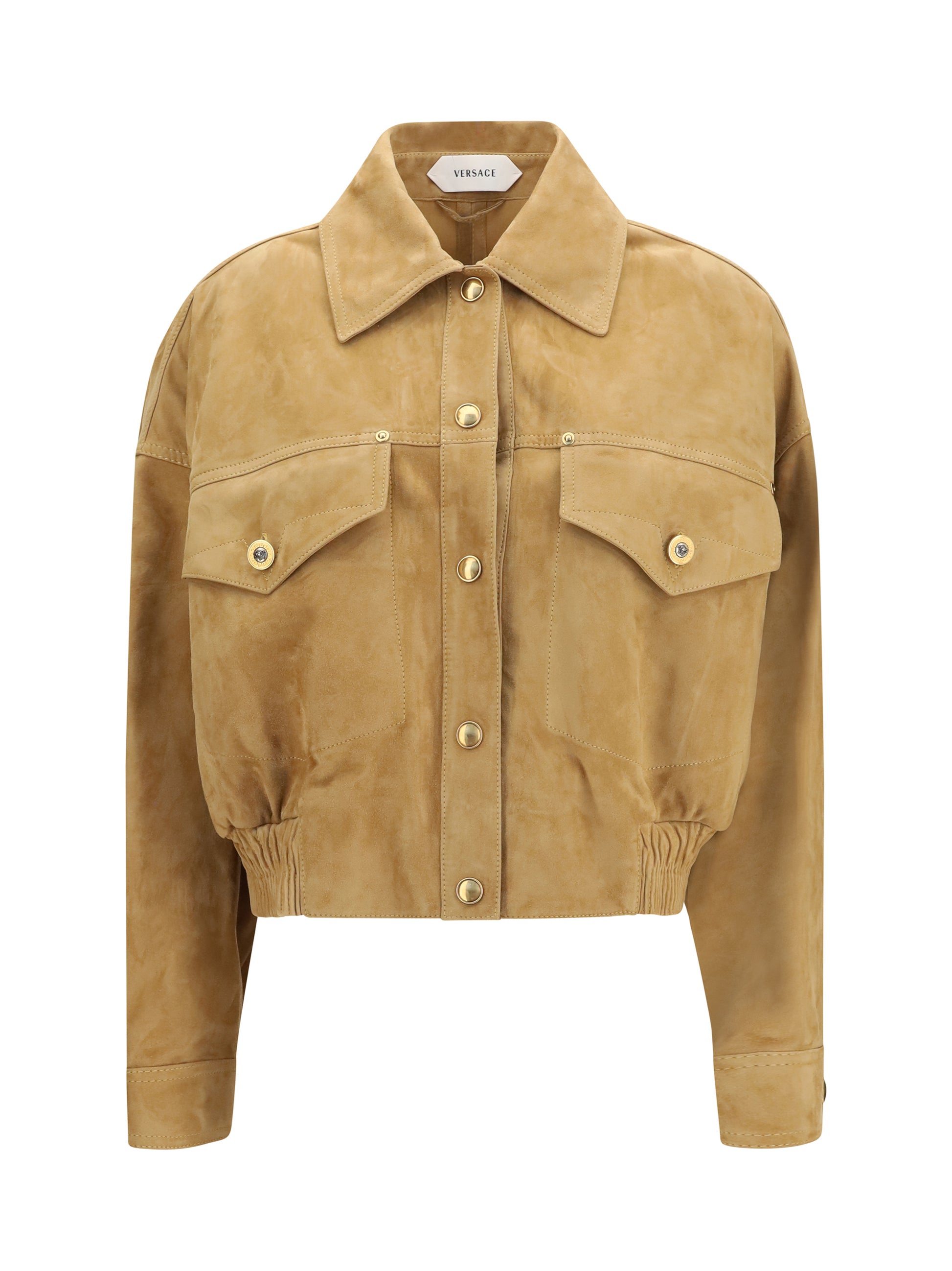 Versace Women Suede Blouson Jacket VERSACE