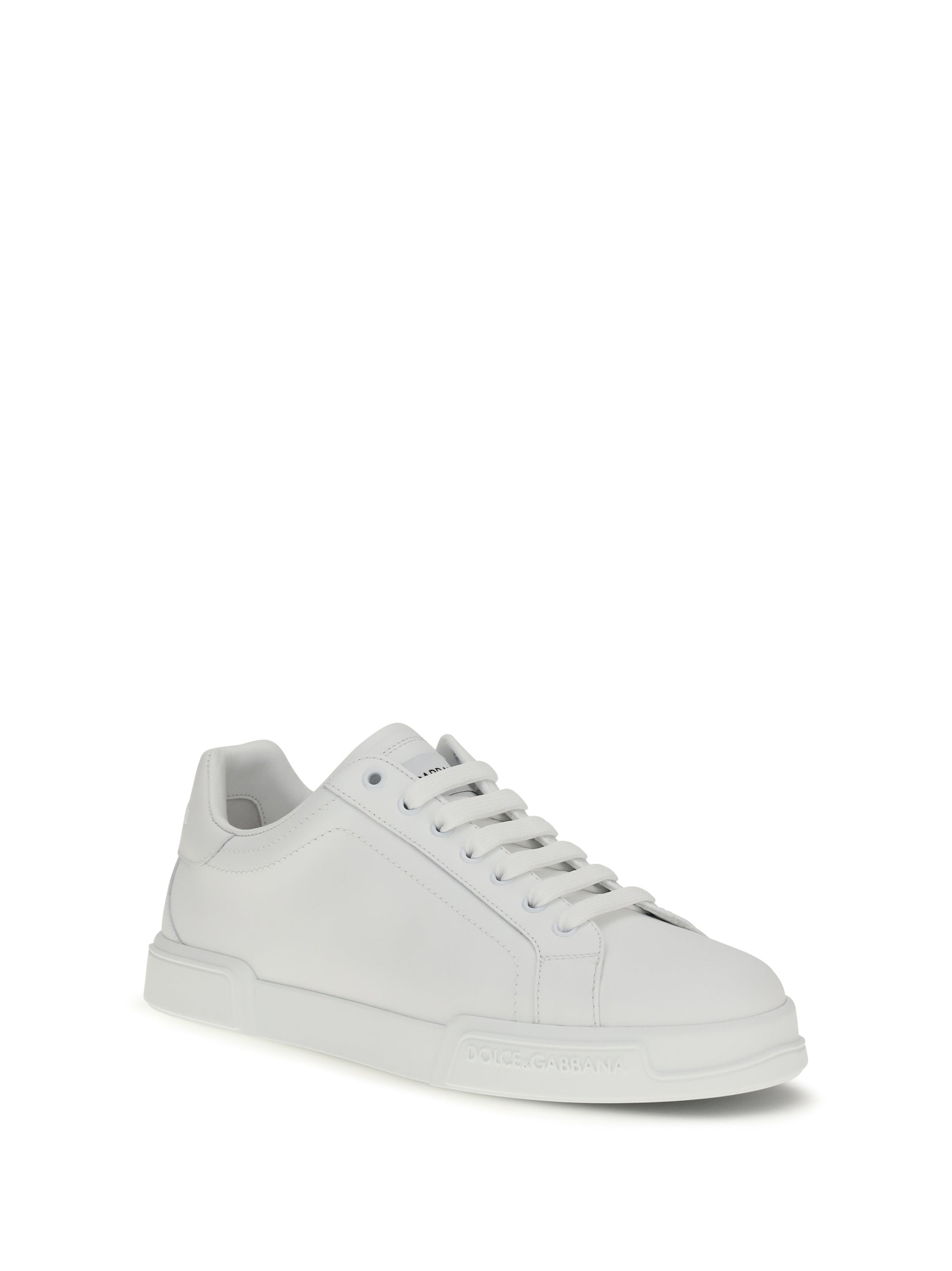 Dolce & Gabbana Men Leather Sneakers DOLCE & GABBANA