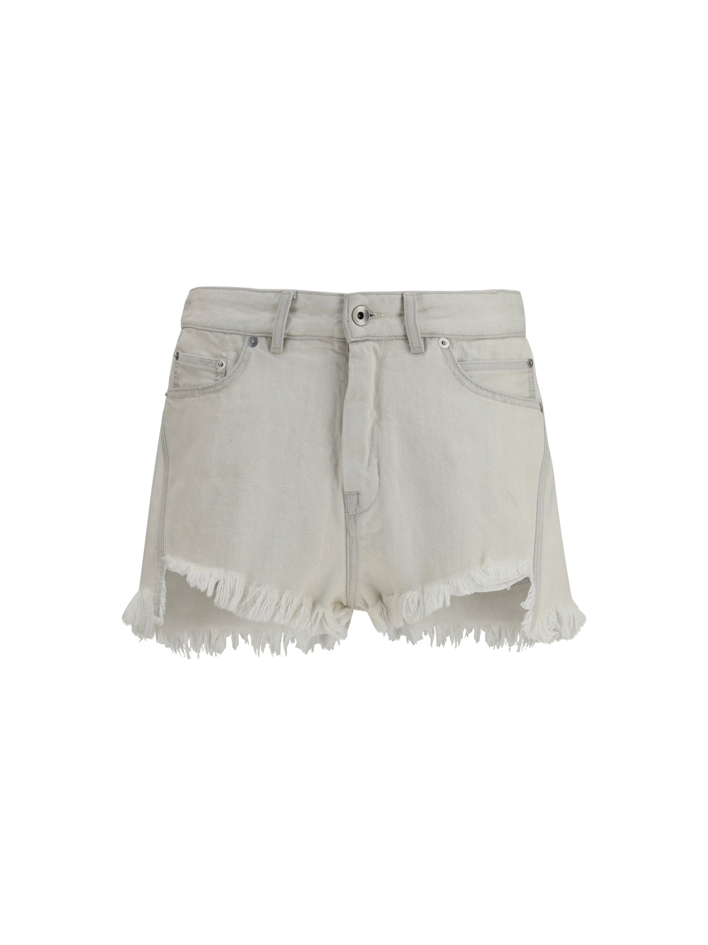 Rick Owens Women Shorts Temple Bias Cutoffs In Denim RICK OWENS