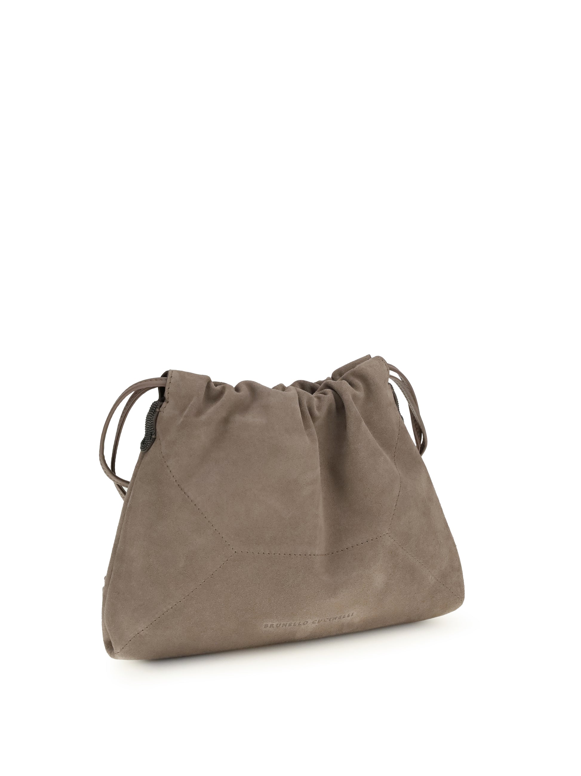 Brunello Cucinelli Women Suede Pouch Bag BRUNELLO CUCINELLI