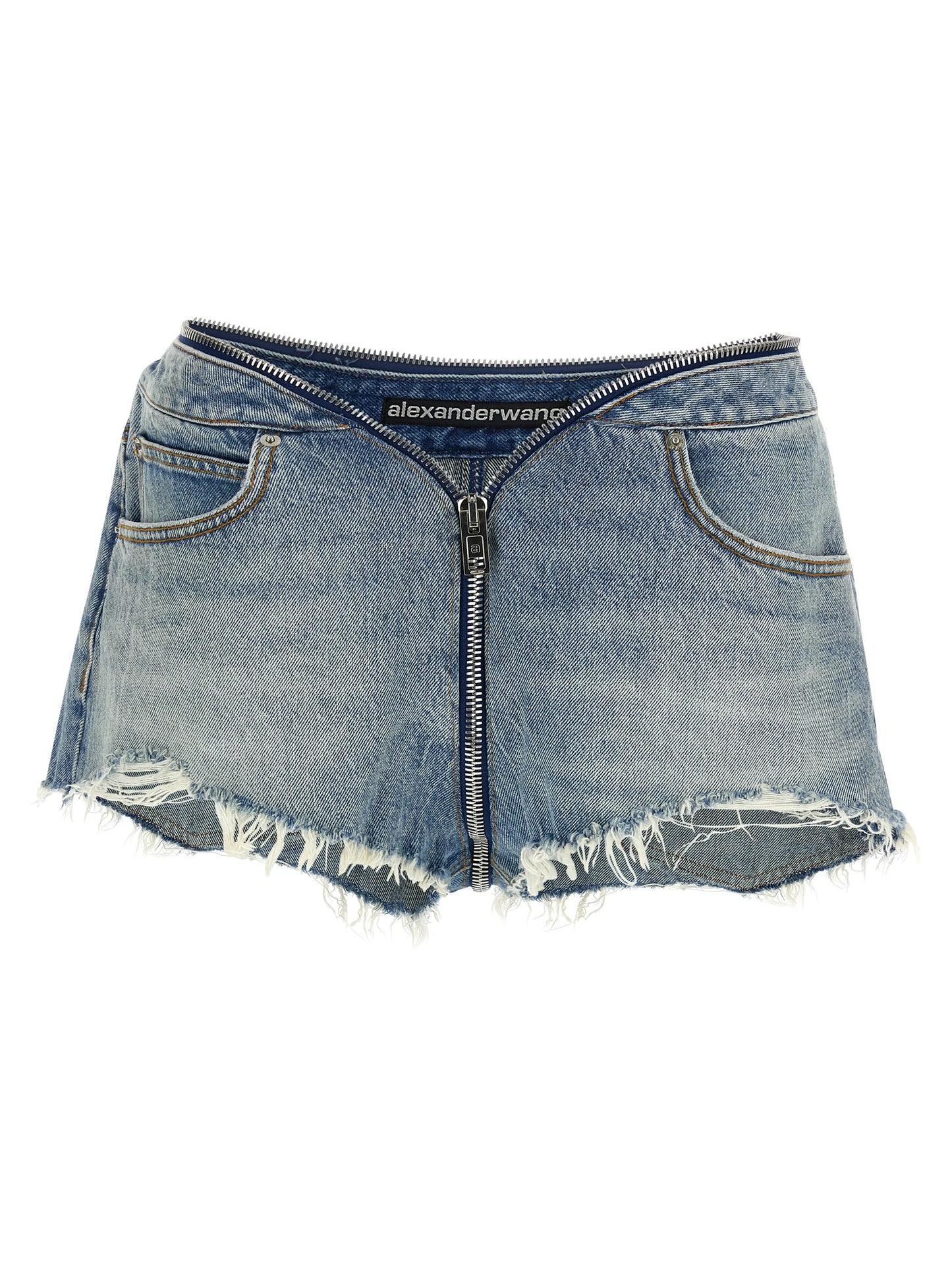 Alexander Wang Women 'Zip V-Waist' Shorts ALEXANDER WANG