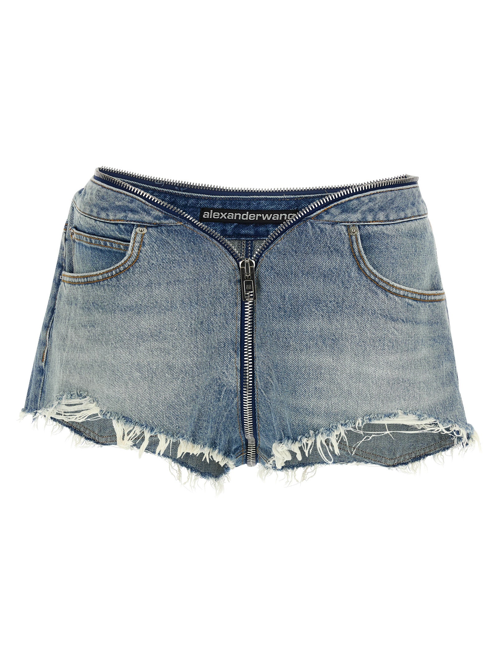 Alexander Wang Women 'Zip V-Waist' Shorts ALEXANDER WANG