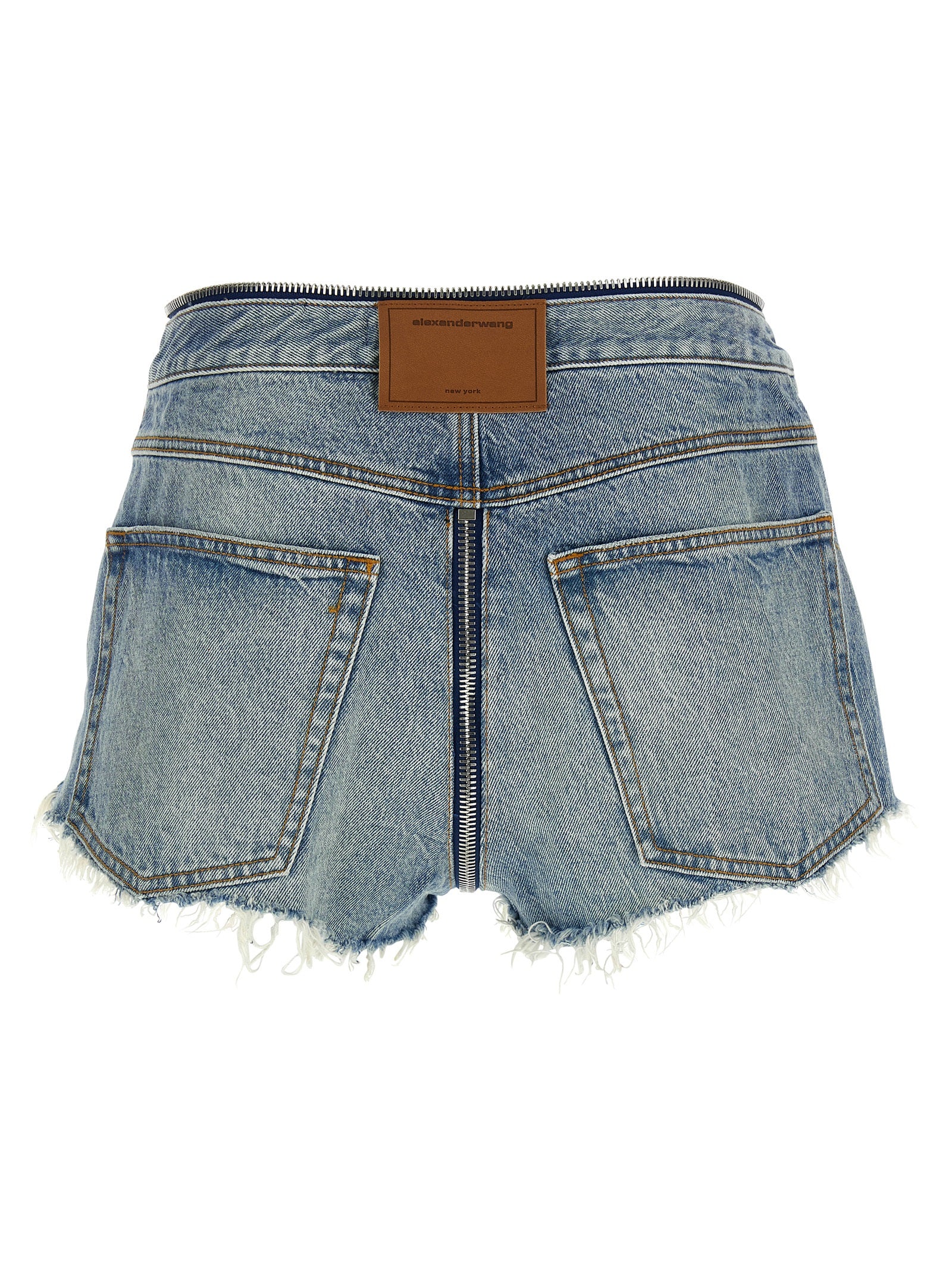 Alexander Wang Women 'Zip V-Waist' Shorts ALEXANDER WANG