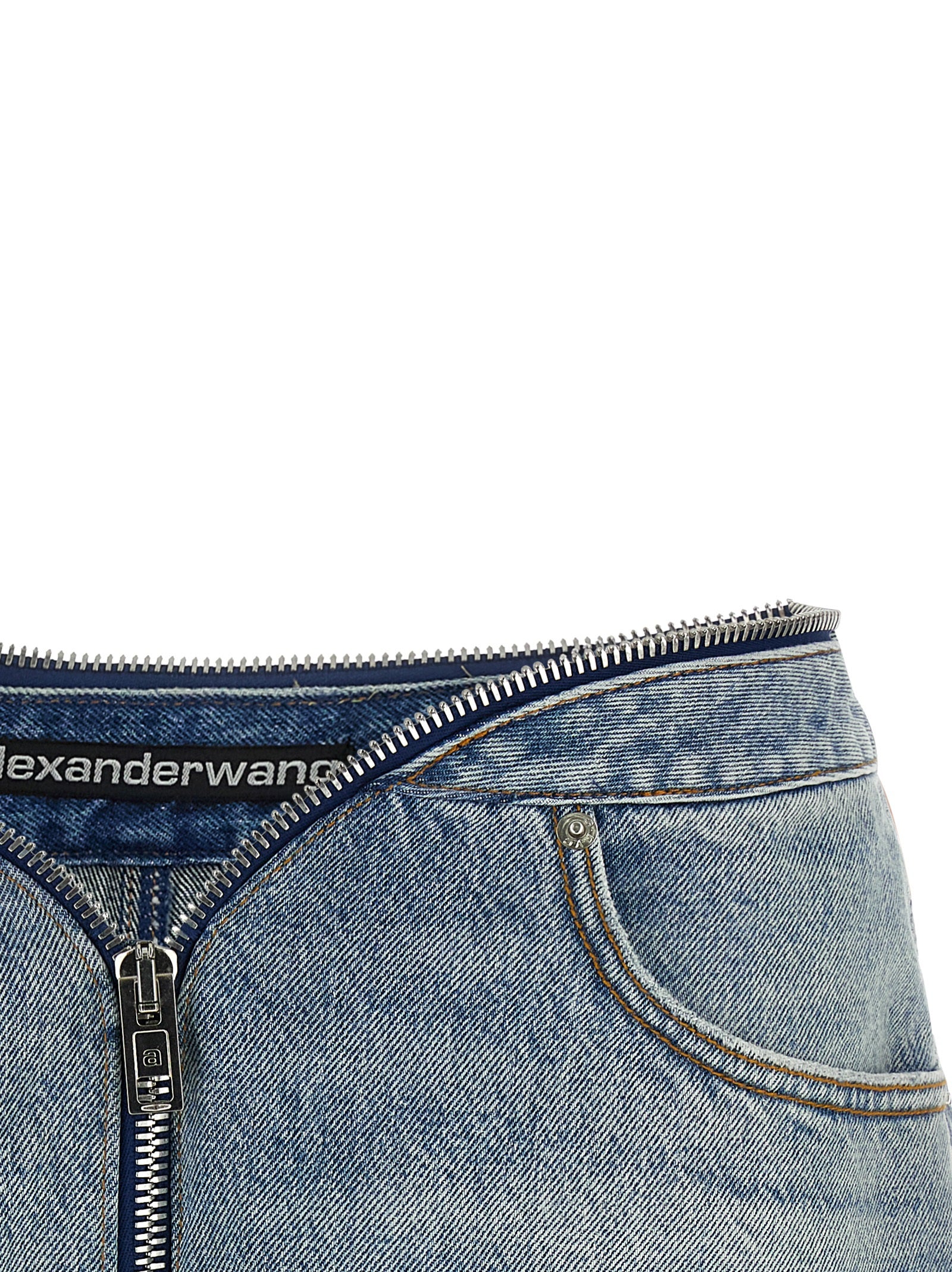 Alexander Wang Women 'Zip V-Waist' Shorts ALEXANDER WANG