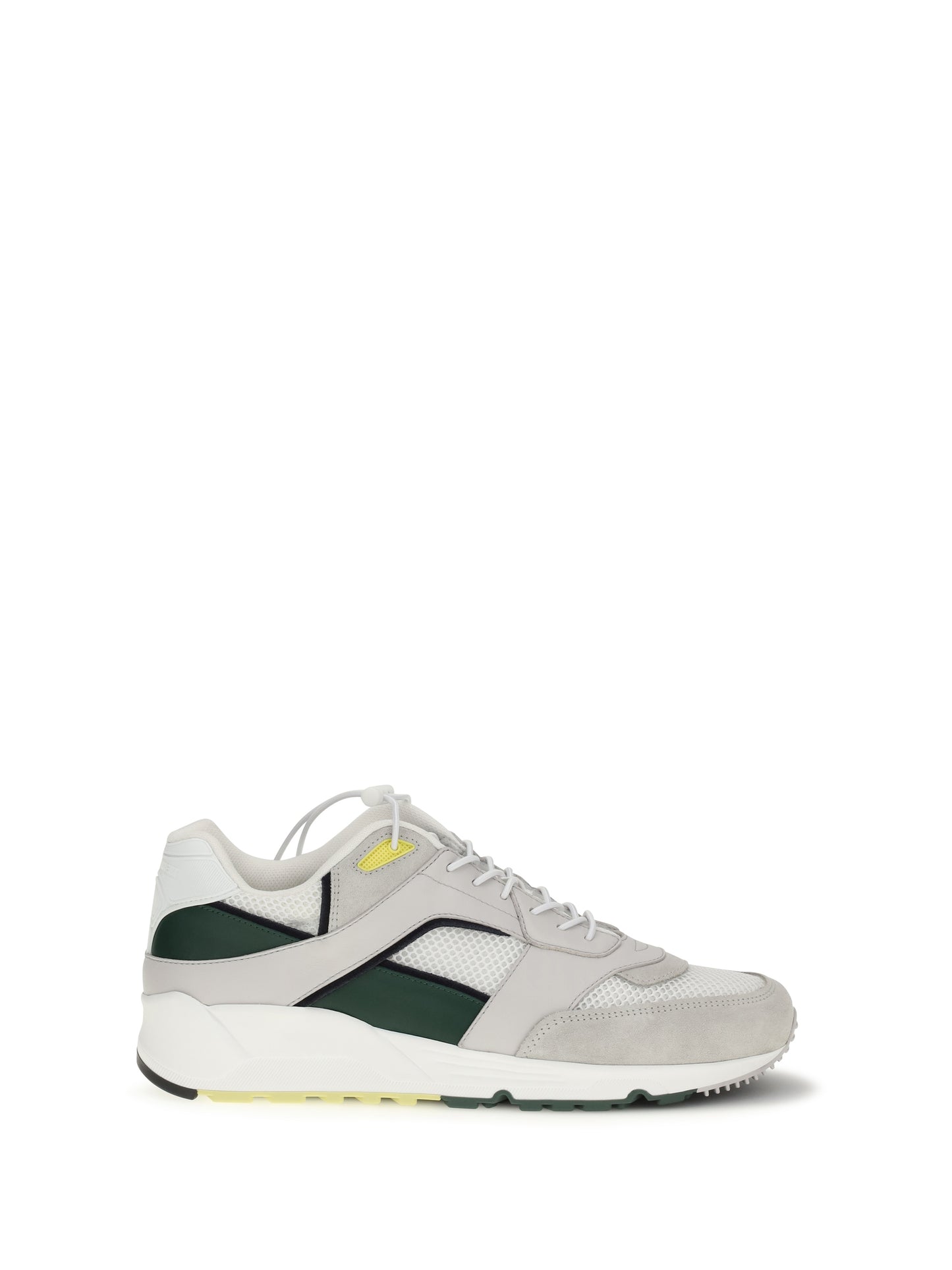 Saint Laurent Men Smooth Leather And Suede Bump Sneakers SAINT LAURENT