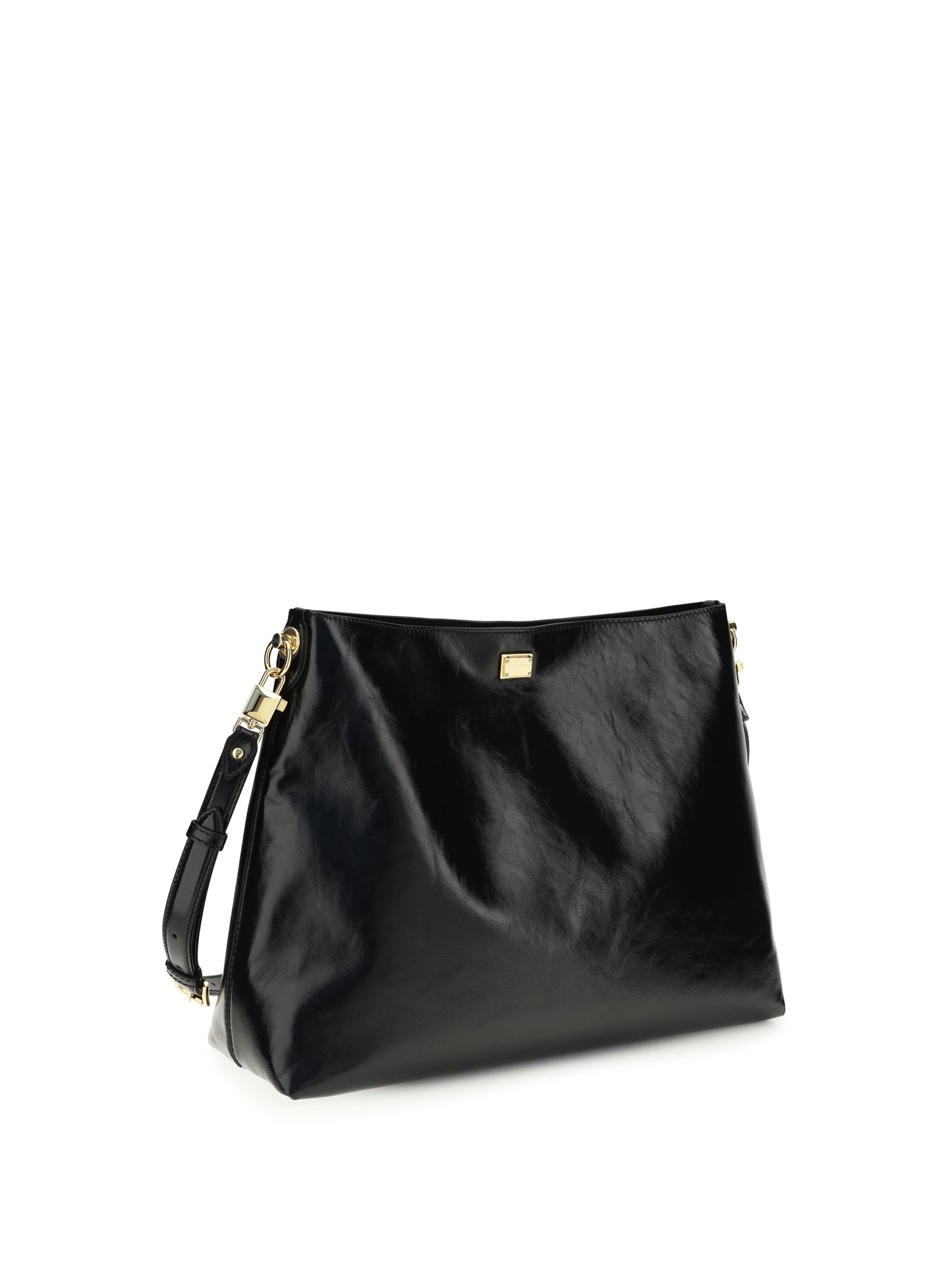 Dolce & Gabbana Women Large Vittoria Leather Shoulder Bag DOLCE & GABBANA