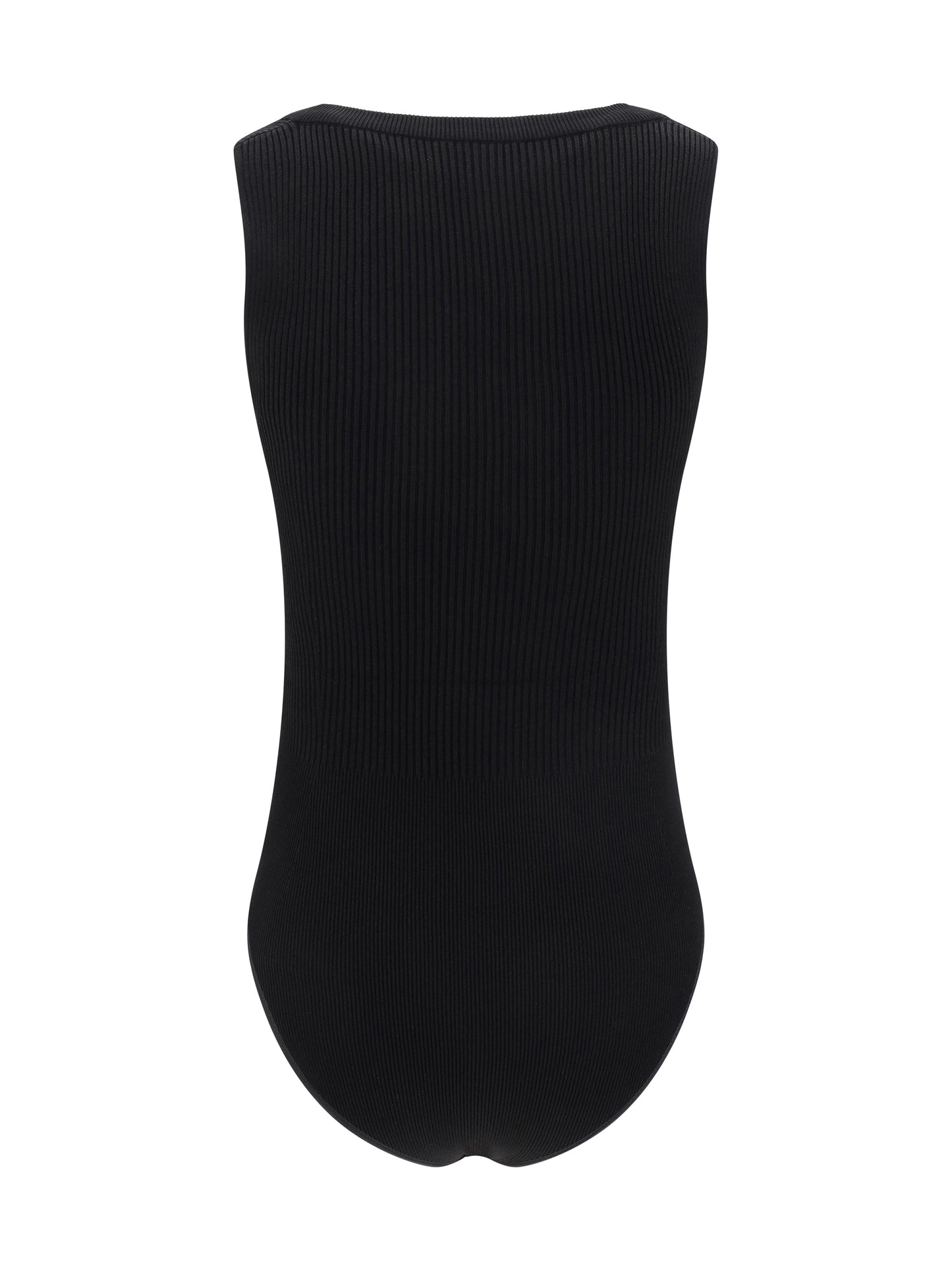 Alaïa Women Ribbed Design Bodysuit ALAIA