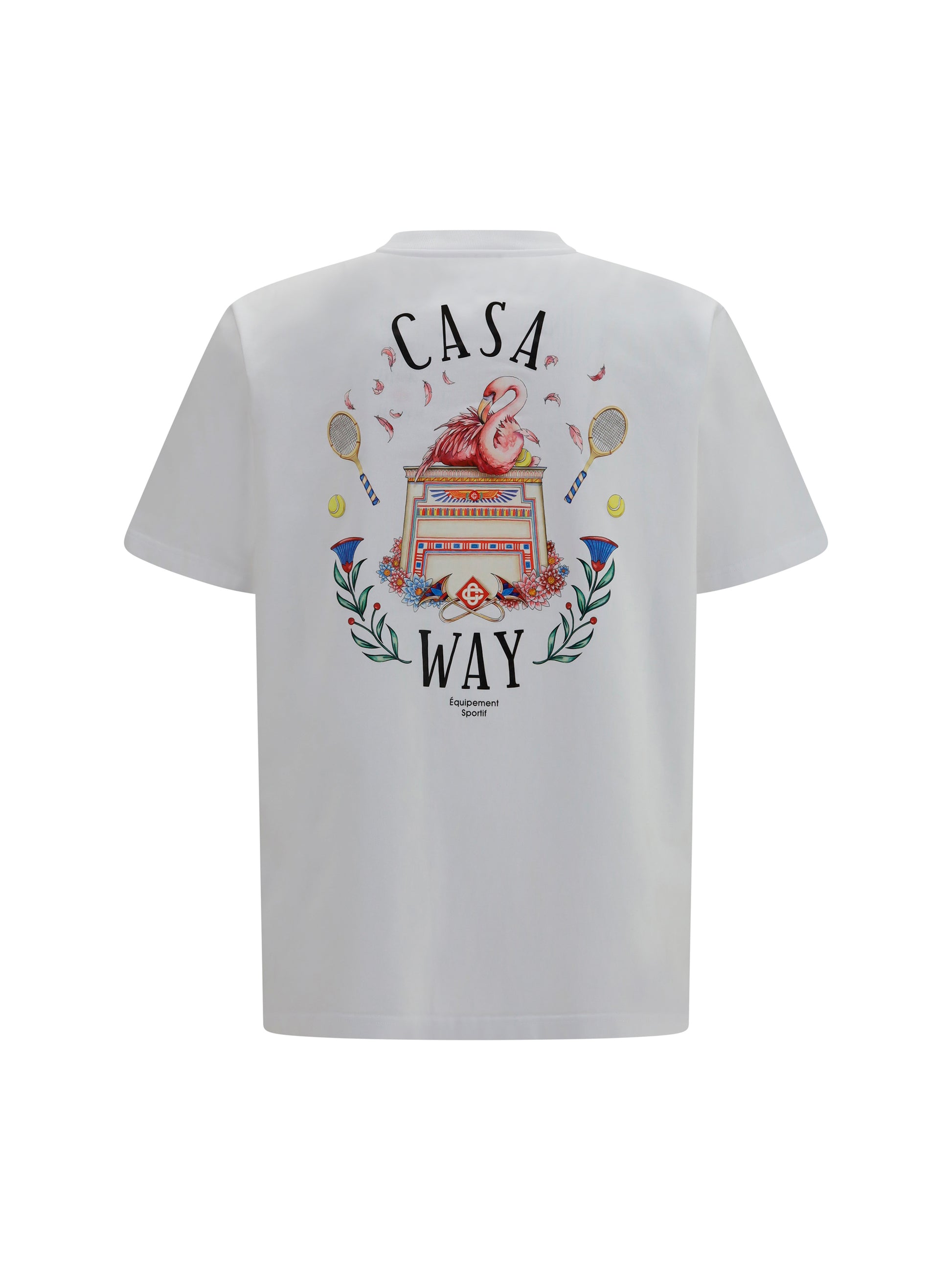 Casablanca Men Cotton Logo-Print T-Shirt CASABLANCA