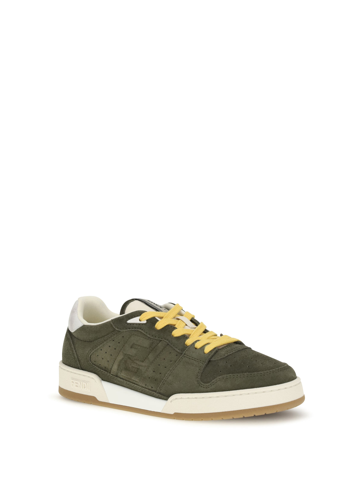 Fendi Men Match Suede Sneakers FENDI