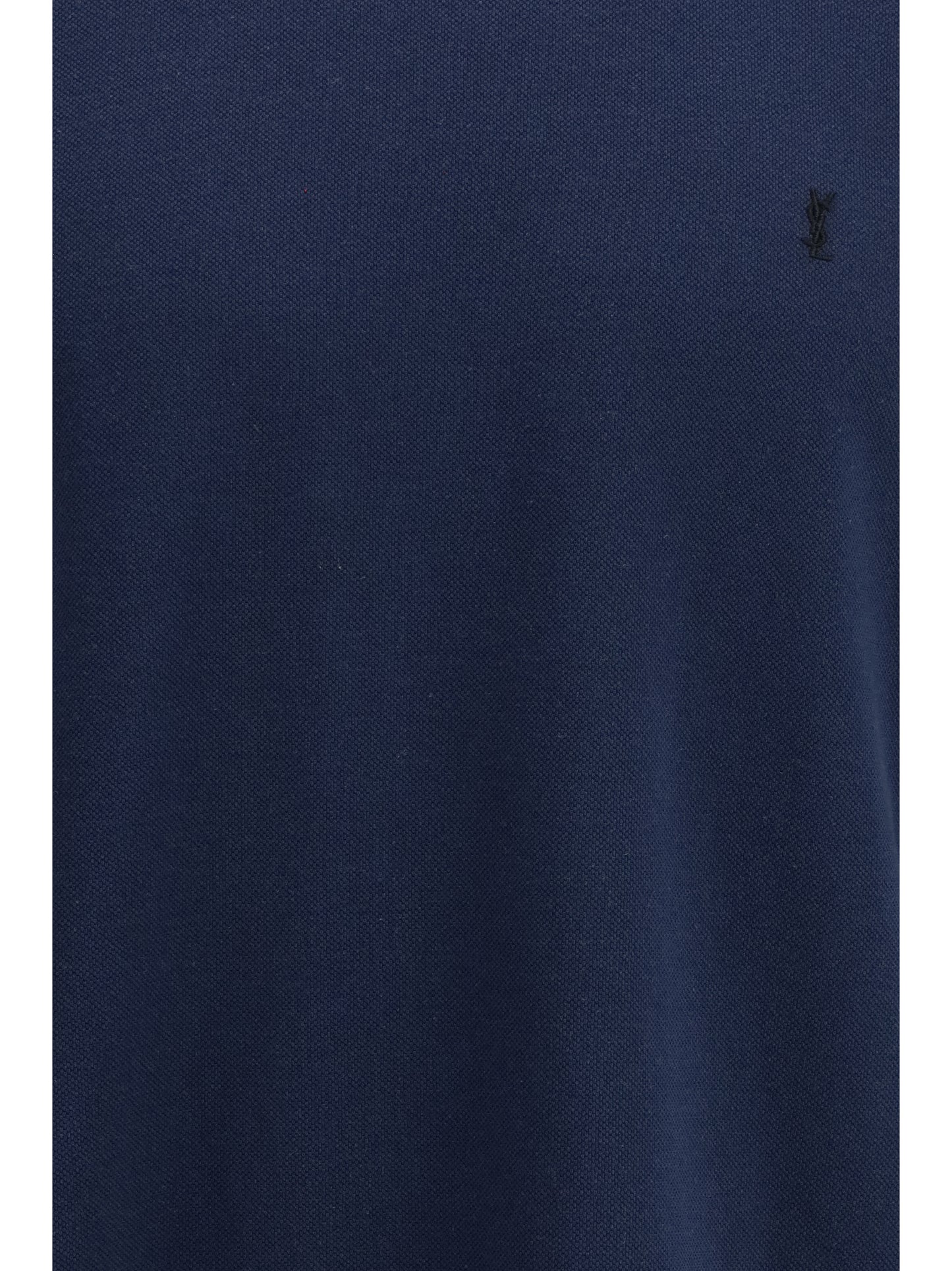 Saint Laurent Men Cassandre Piqué T-Shirt SAINT LAURENT