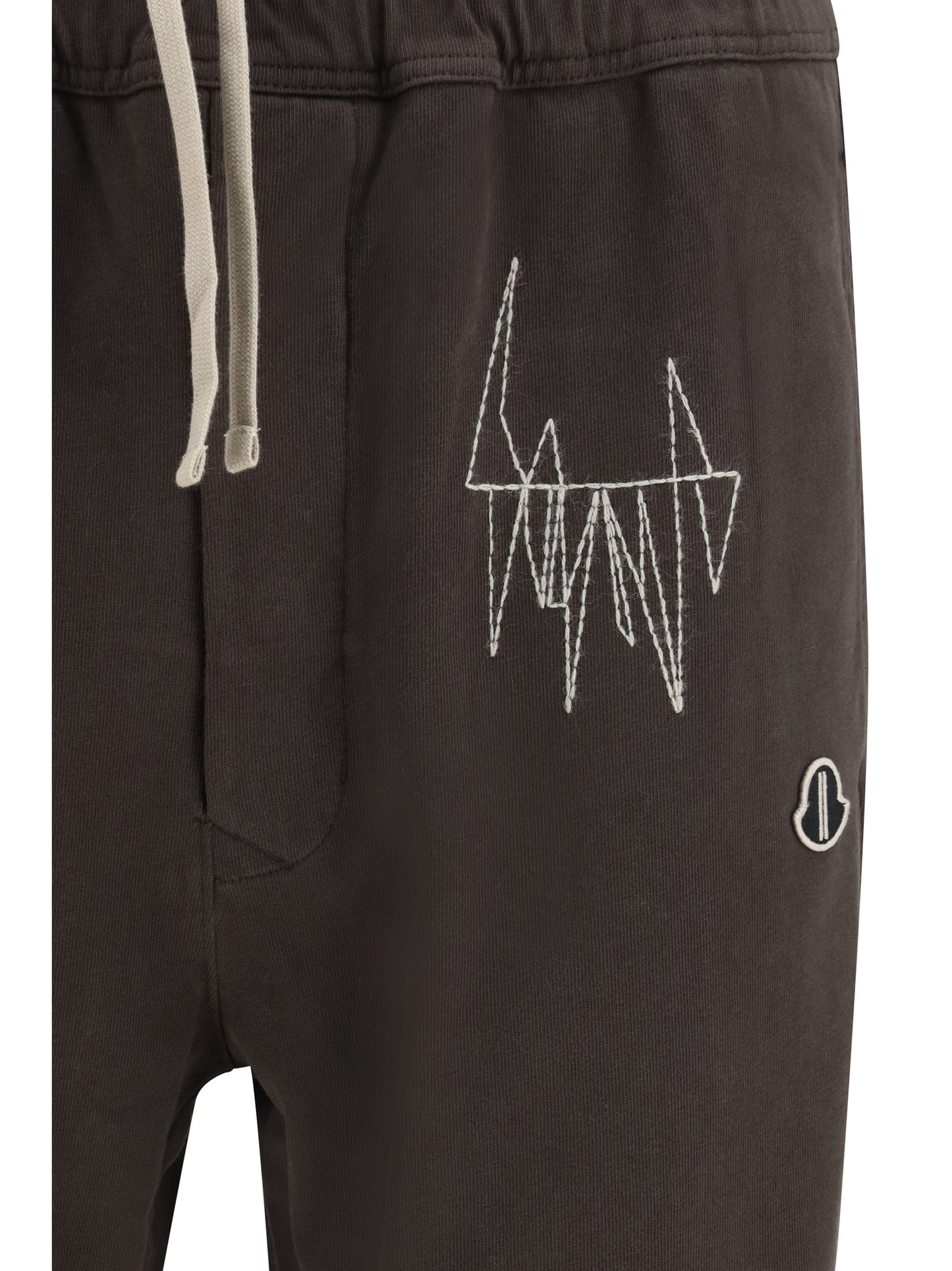 Moncler + Rick Owens Men Cotton Sweatpants Moncler + Rick Owens MONCLER
