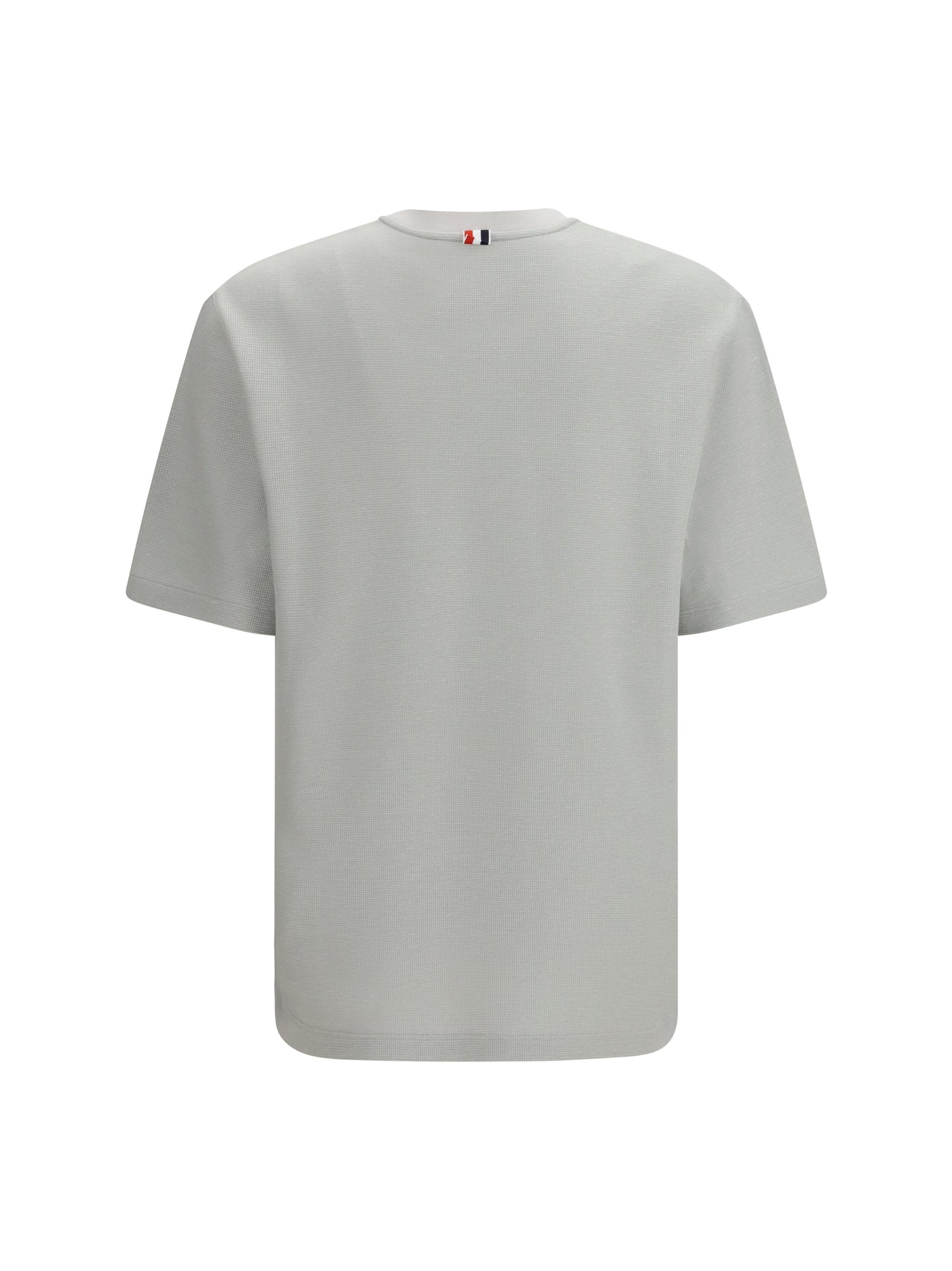 Thom Browne Men Short-Sleeve Cotton-Linen T-Shirt THOM BROWNE