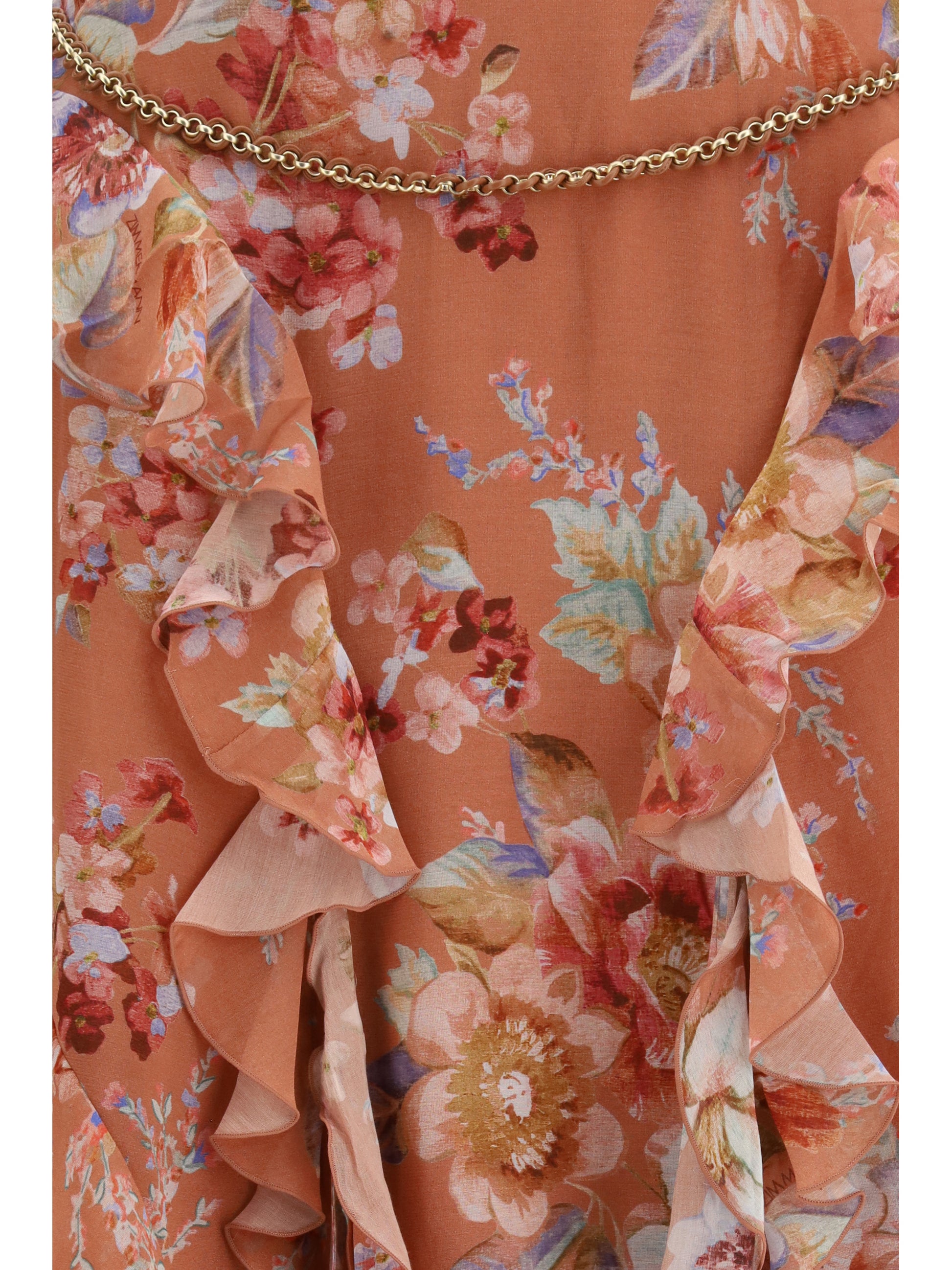 Zimmermann Women Long Ruffle Skirt ZIMMERMANN