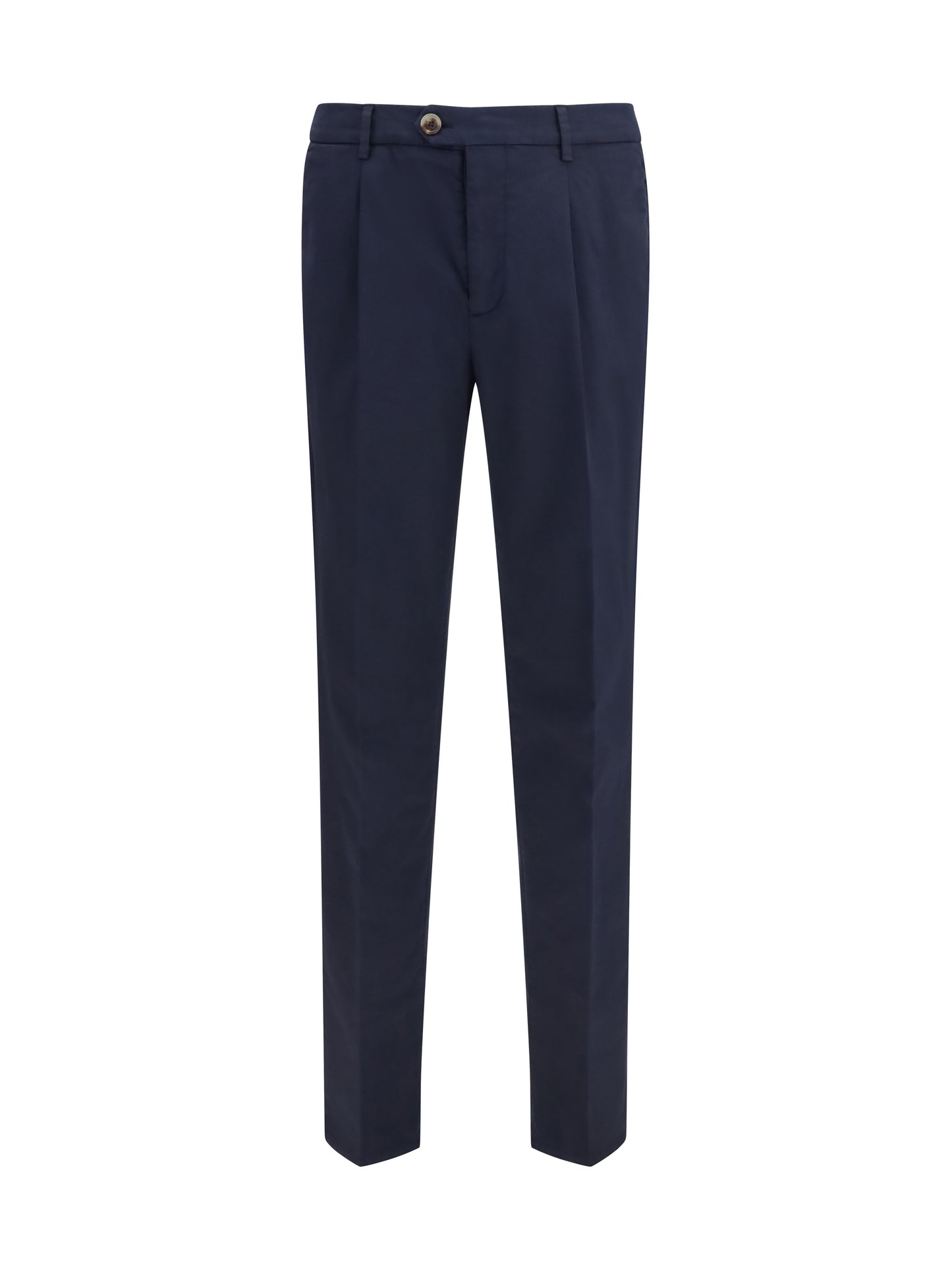 Brunello Cucinelli Men Cotton Blend Chino Pants BRUNELLO CUCINELLI