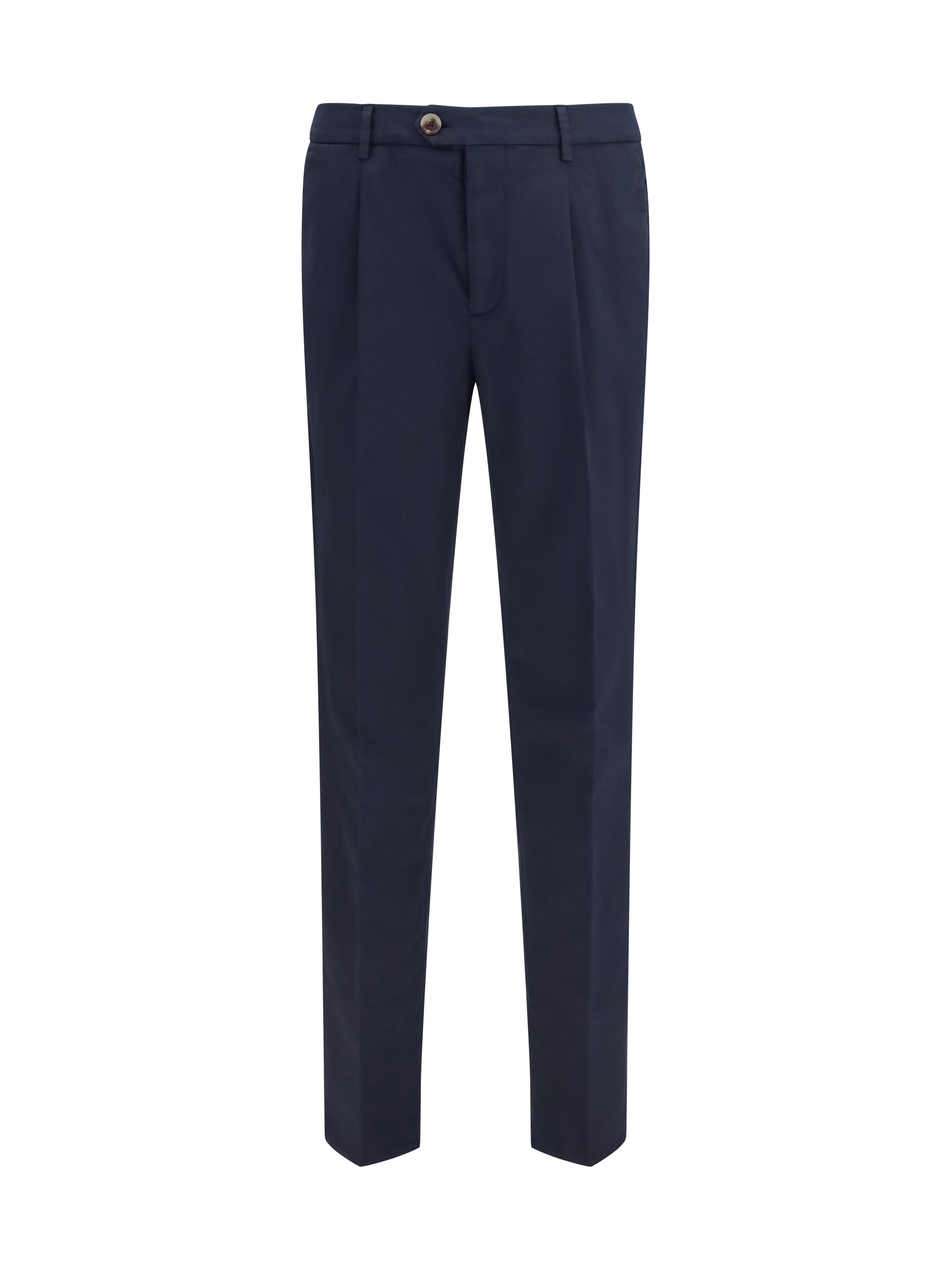 Brunello Cucinelli Men Cotton Blend Chino Pants BRUNELLO CUCINELLI
