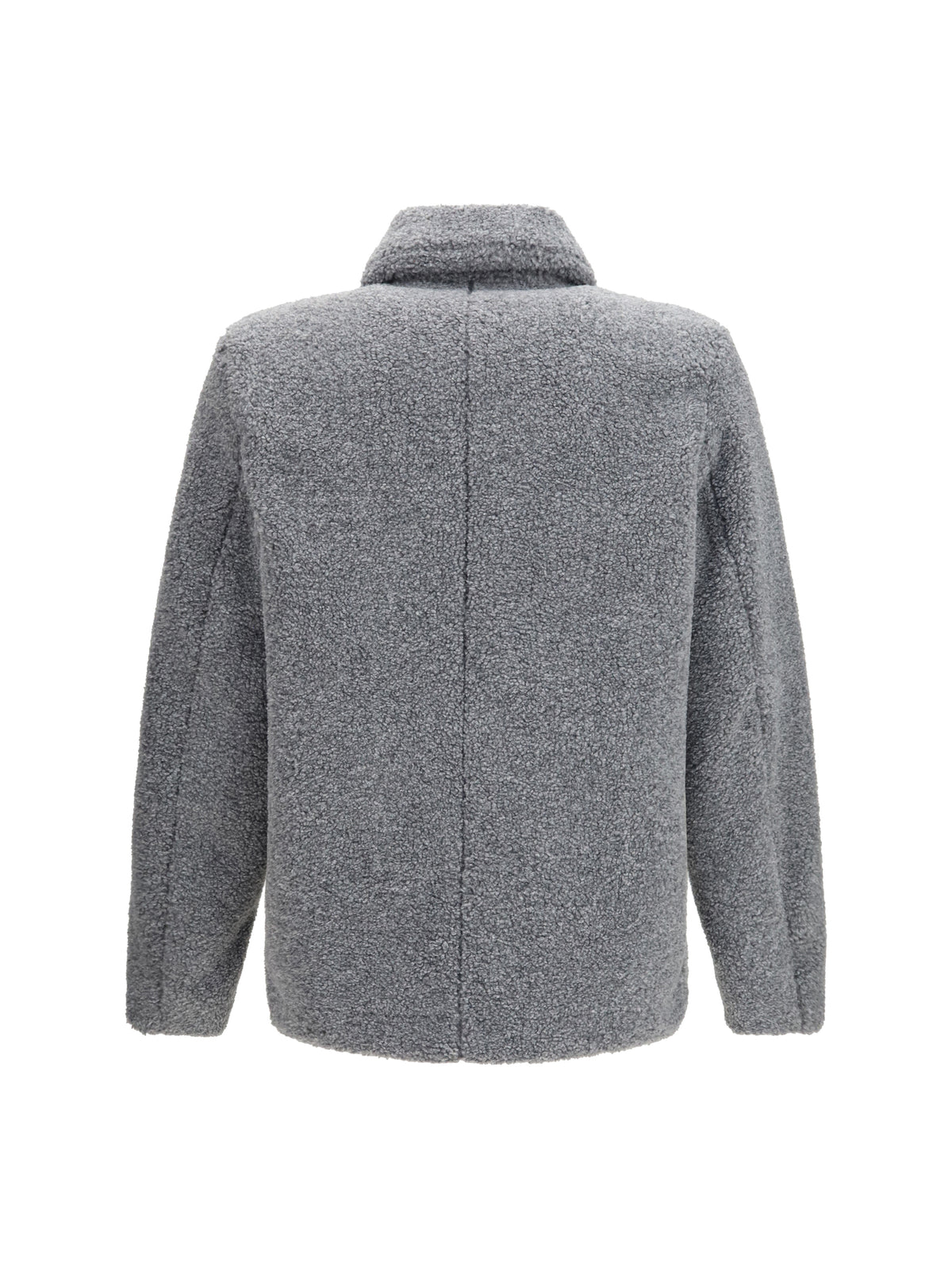 Herno Men Mélange Teddy-Effect Jacket HERNO