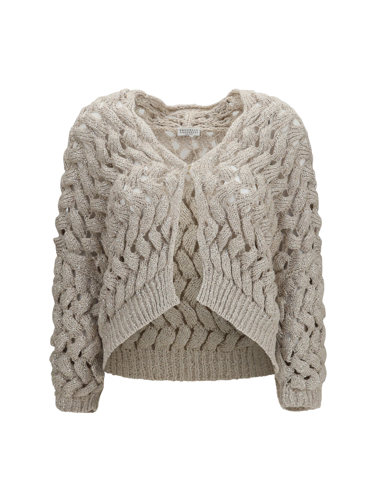Brunello Cucinelli Women Openwork Sequin Cardigan BRUNELLO CUCINELLI