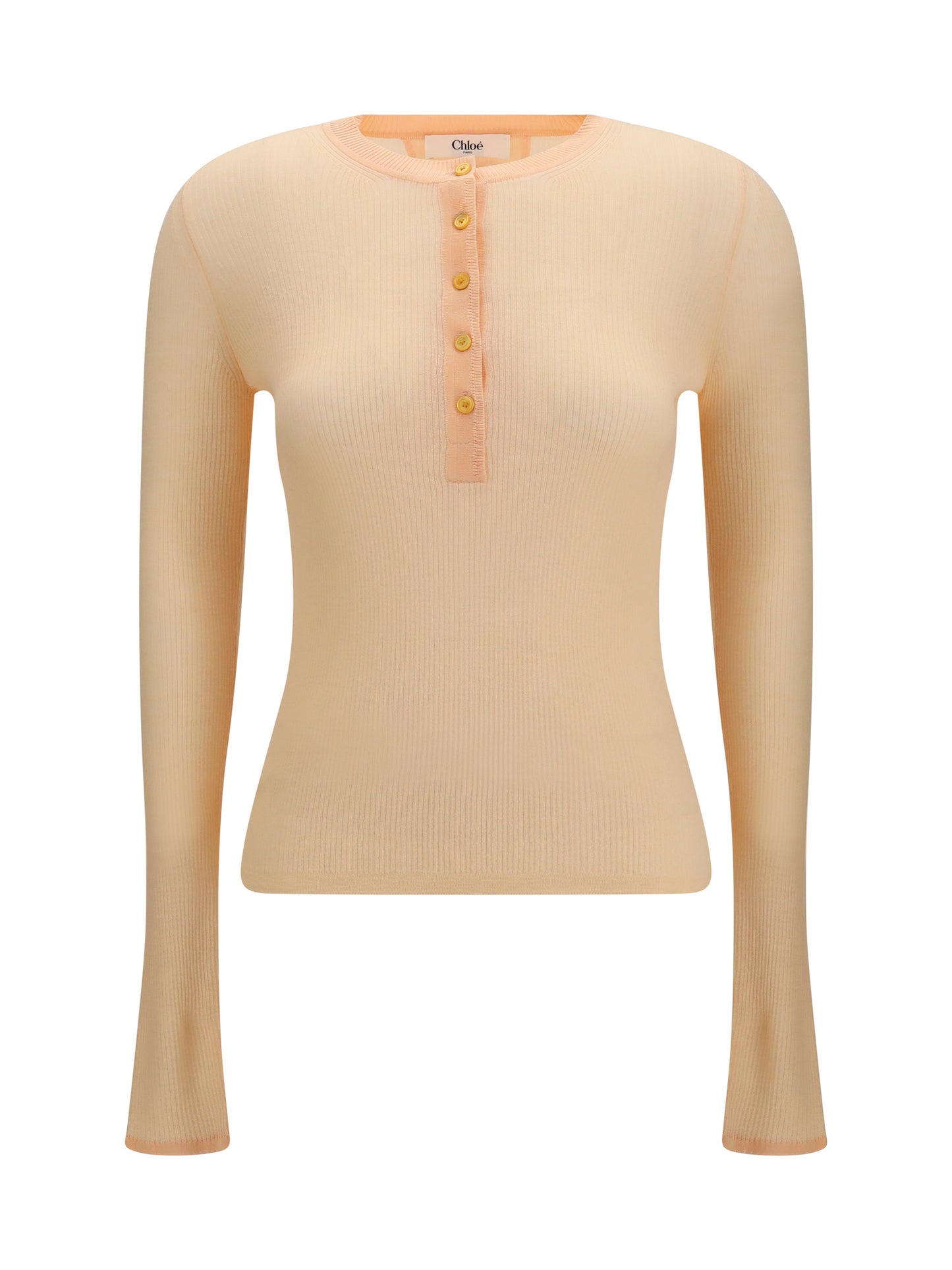 Chloé Women Ribbed Wool Sweater CHLOE
