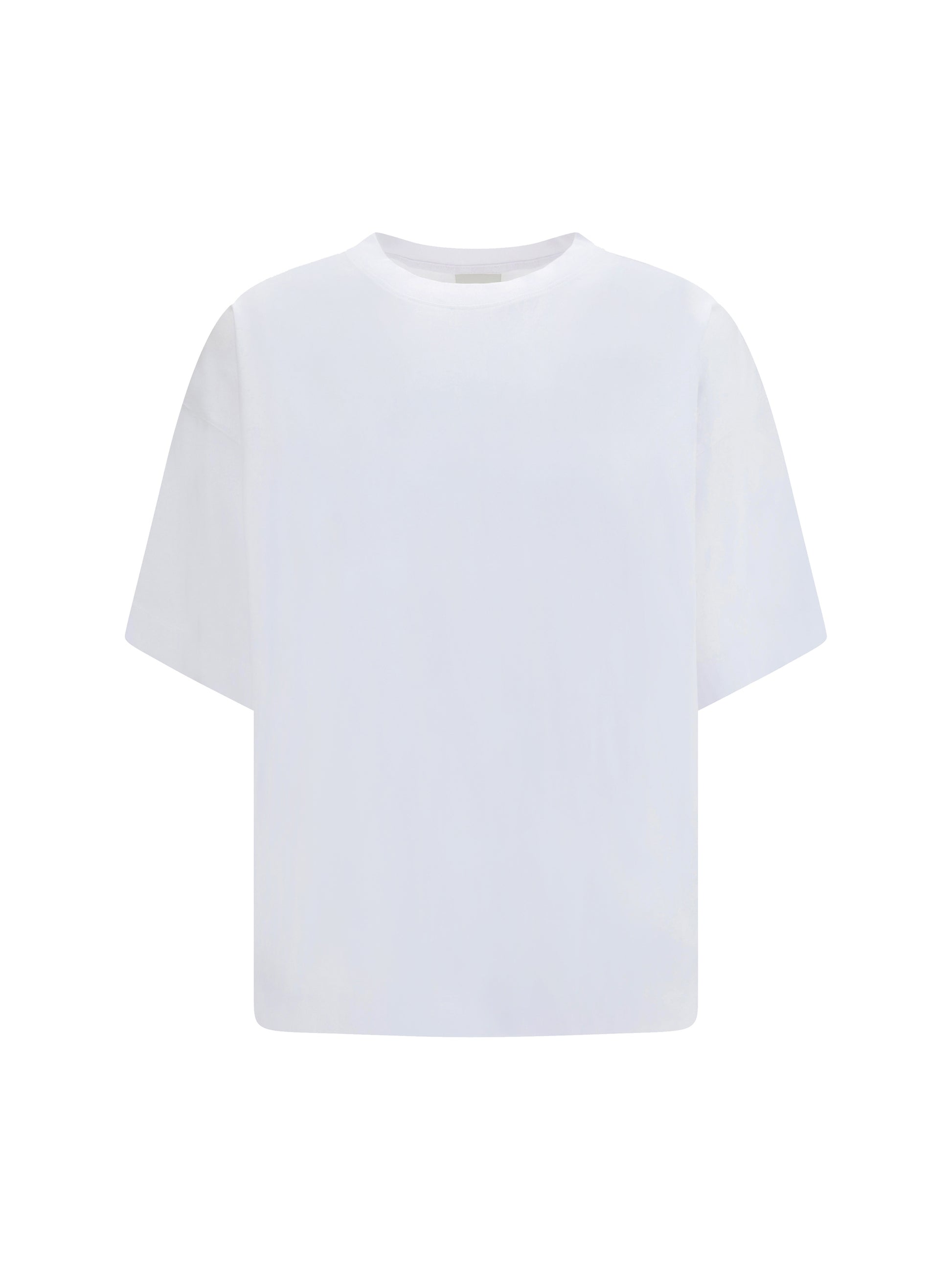 Dries Van Noten Men Monochrome Cotton T-Shirt DRIES VAN NOTEN