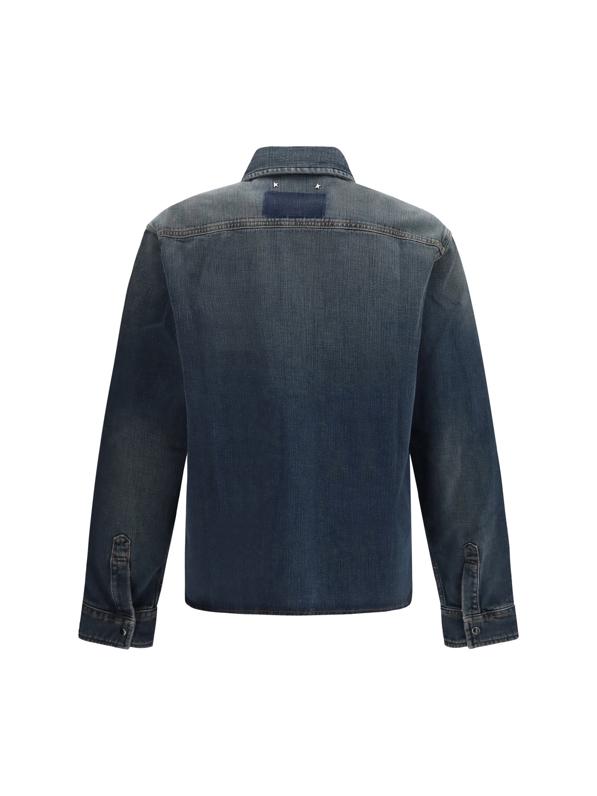 Golden Goose Men Journey Denim Shirt GOLDEN GOOSE