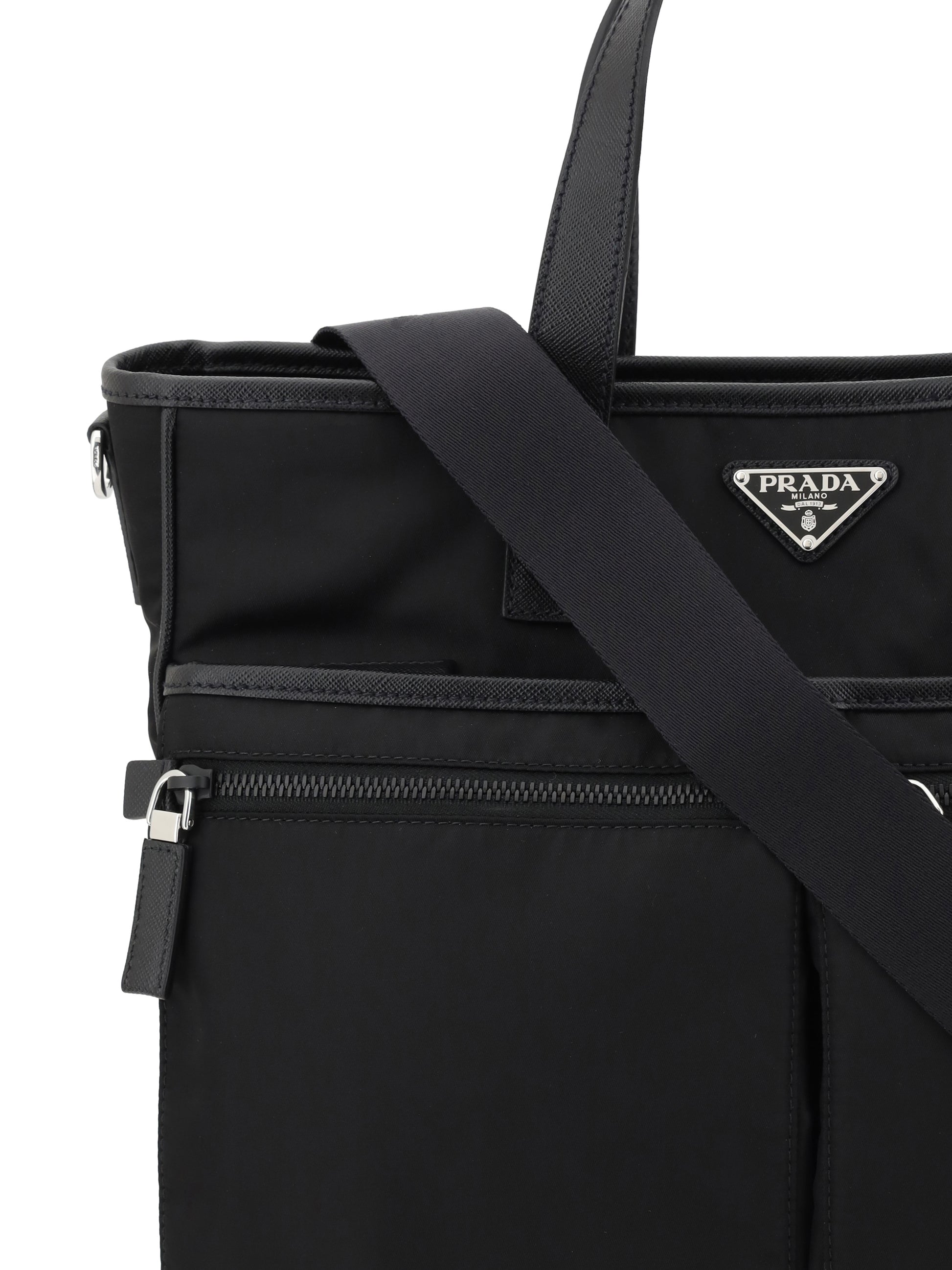 Prada Men Logoed Tote Bag PRADA