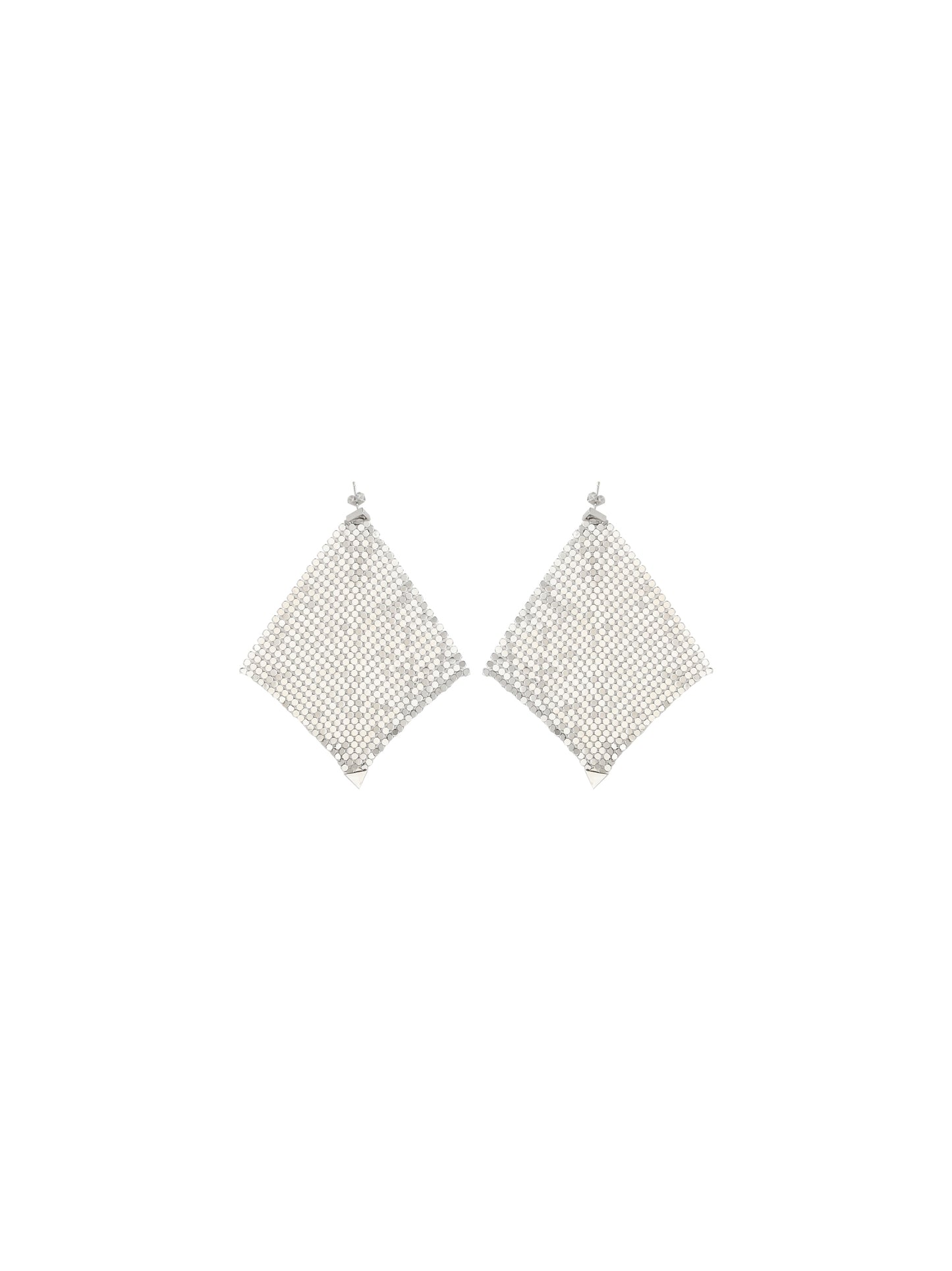 Rabanne Women Pixel Chainmail Earrings