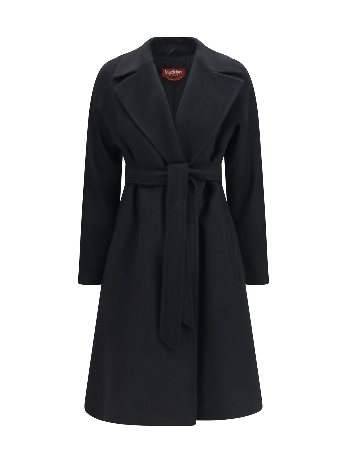 Max Mara Studio Women Ravenna Coat In Virgin Wool MAX MARA STUDIO