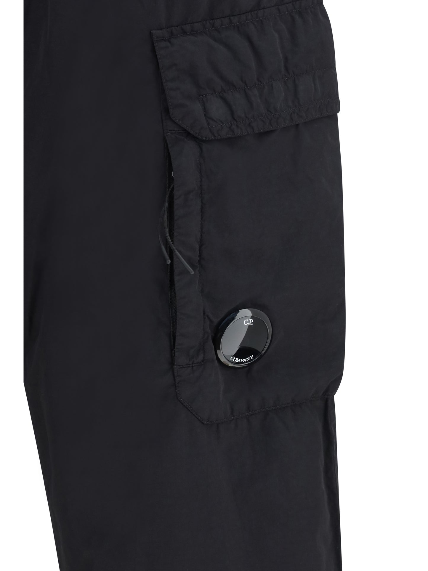 C.P. Company Men Flatt Nylon Loose Cargo Lens Pants C.P. COMPANY