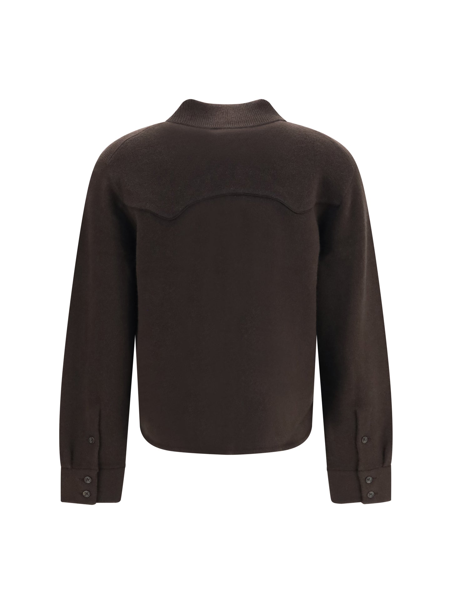 Guest In Residence Women Cropped Western Cashmere Shirt GUEST IN RESIDENCE