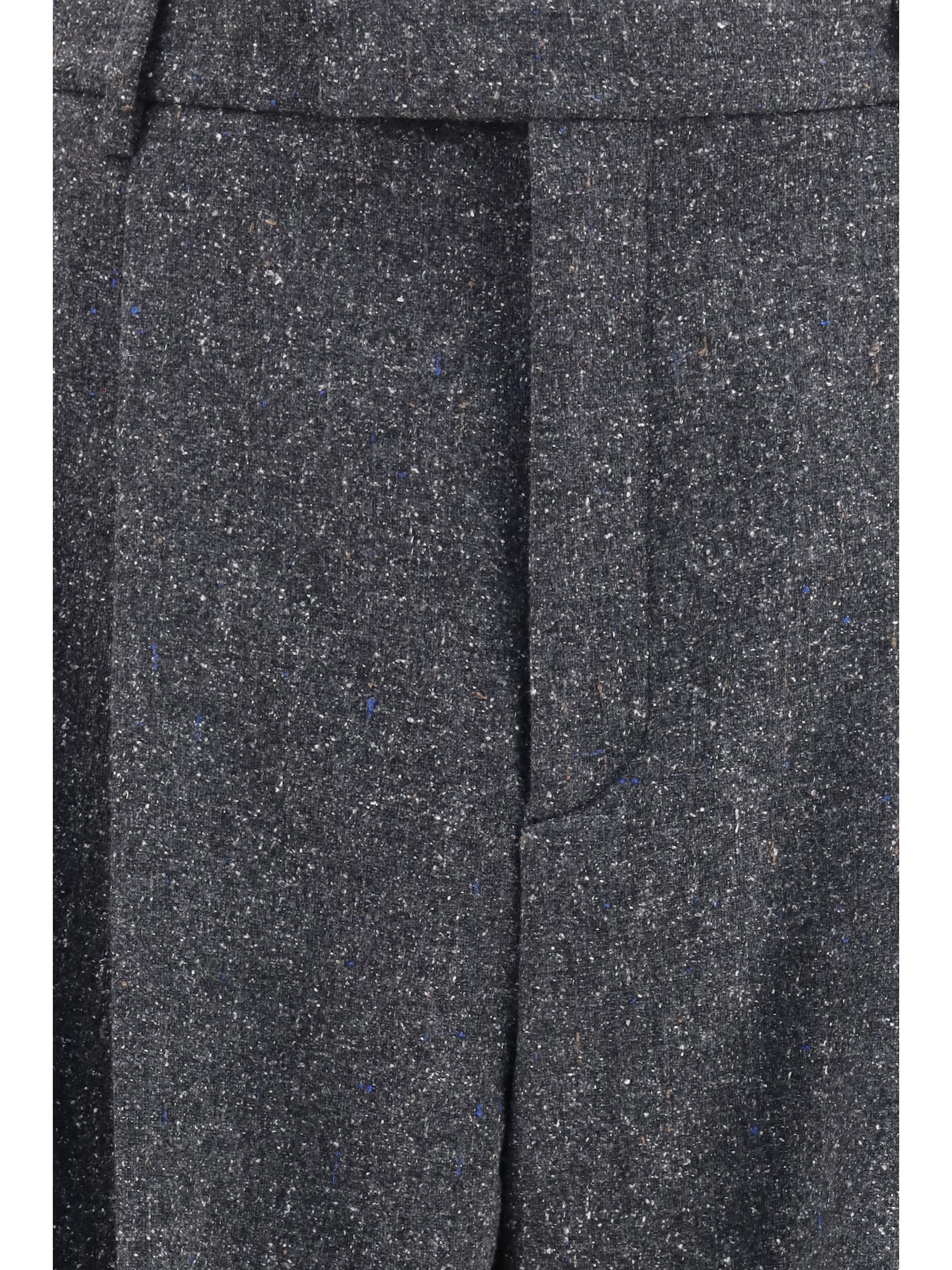 Valentino Men Tailored Wool And Silk-Blend Pants VALENTINO