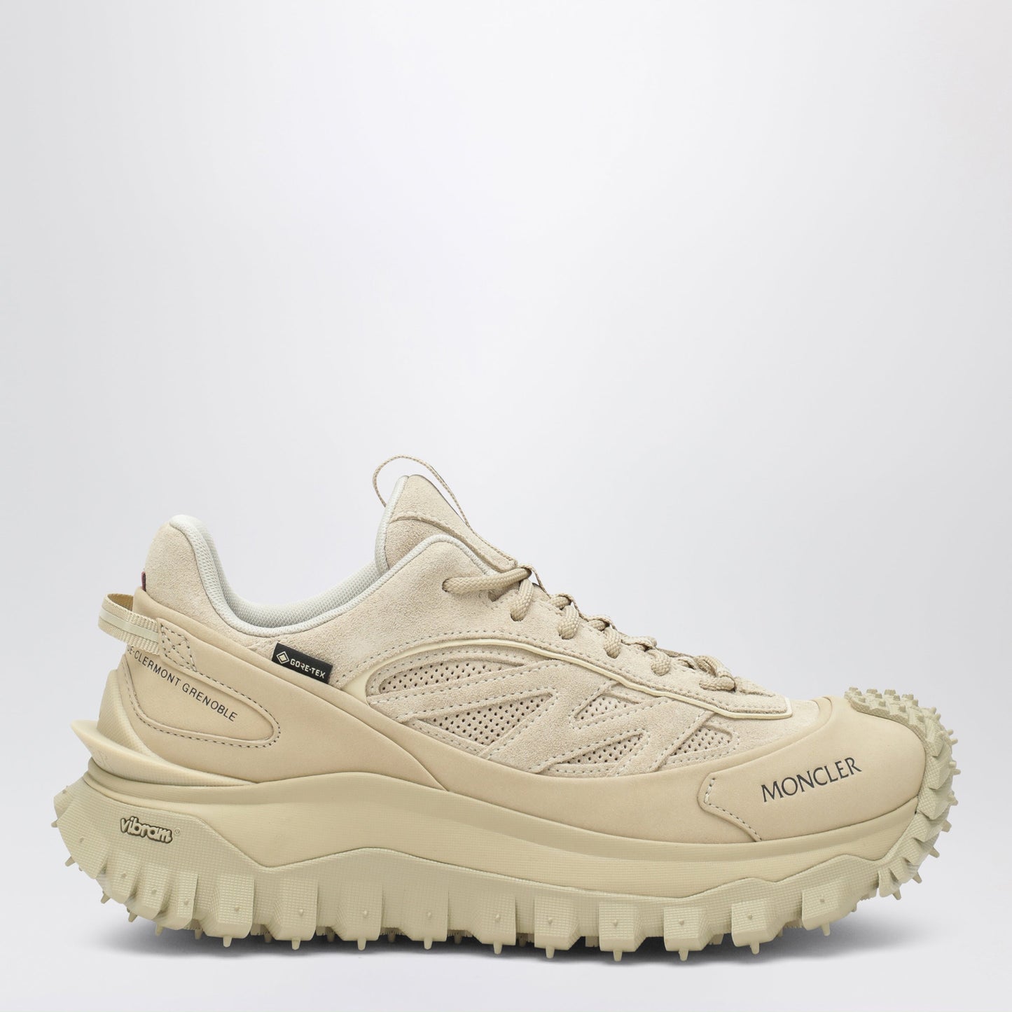Moncler Trailgrip Apex Craft Gtx Beige Sneakers In Leather Women MONCLER