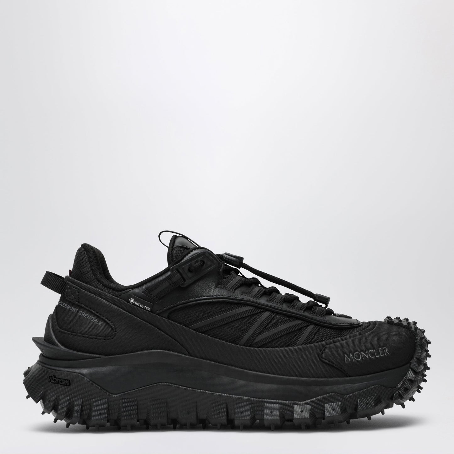 Moncler Trailgrip Gtx Sneakers In Leather And Nylon Black Women MONCLER