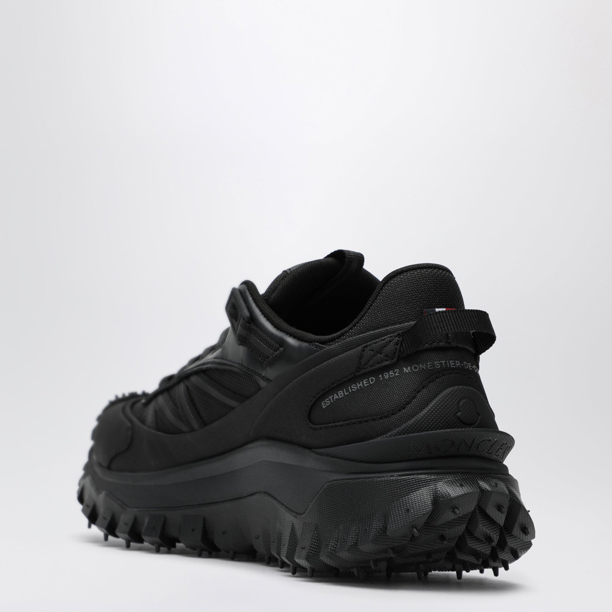 Moncler Trailgrip Gtx Sneakers In Leather And Nylon Black Women MONCLER