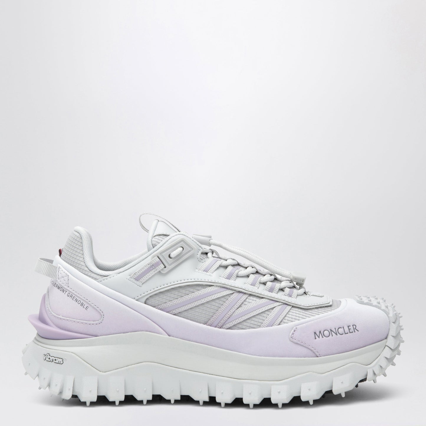 Moncler Trailgrip Gtx Sneakers In White And Lilac Women MONCLER