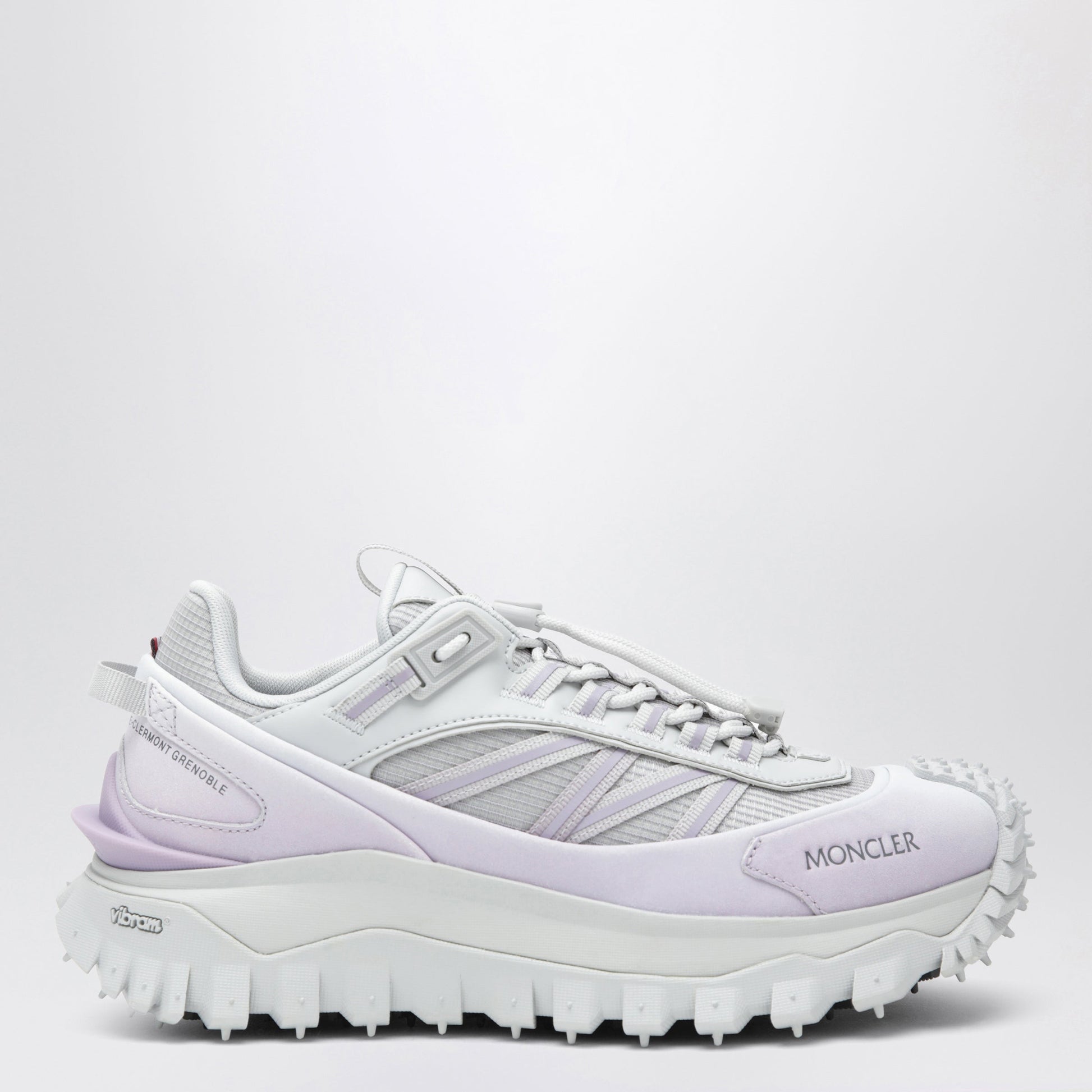 Moncler Trailgrip Gtx Sneakers In White And Lilac Women MONCLER