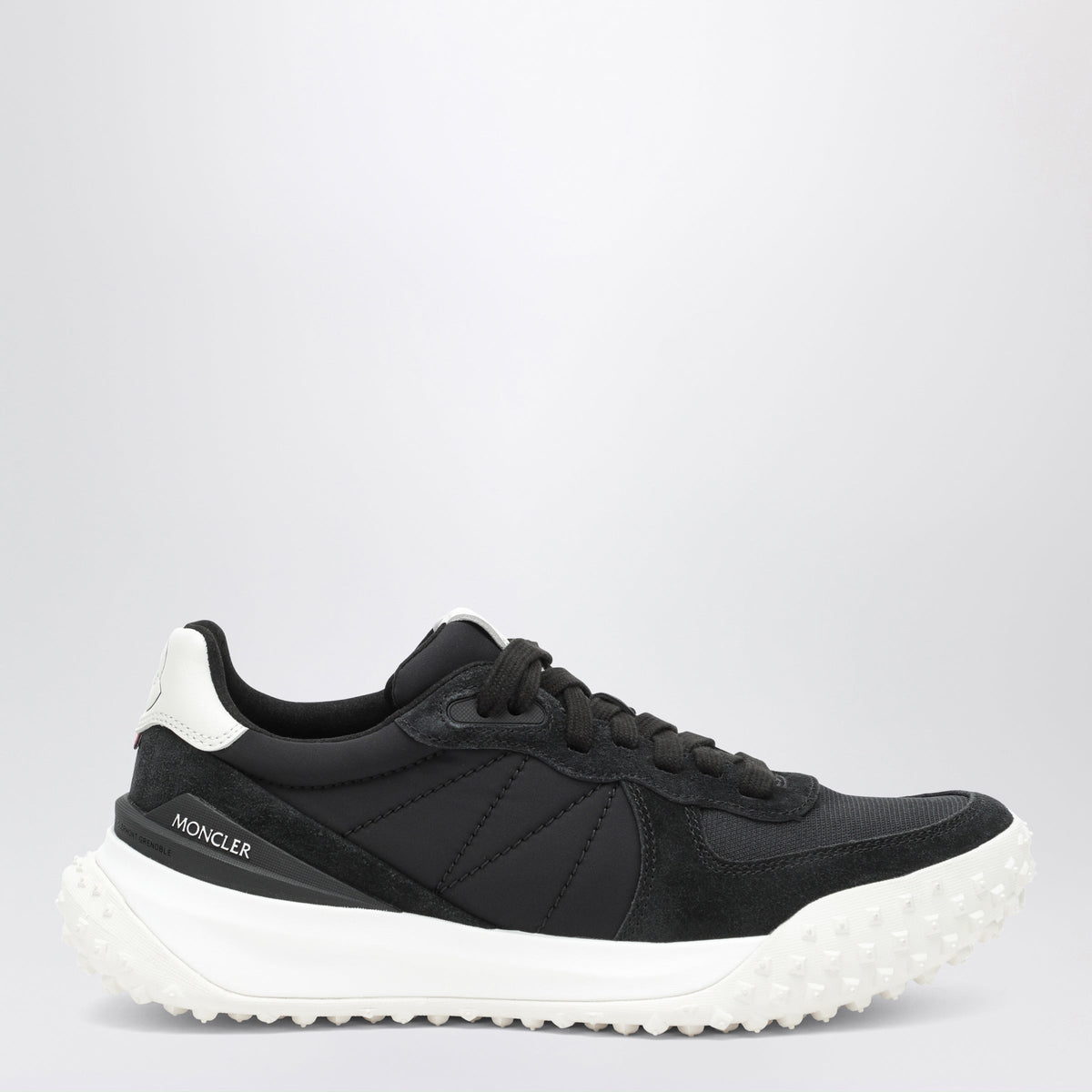 Moncler Black Citytrek Sneakers In Nylon And Leather Women MONCLER