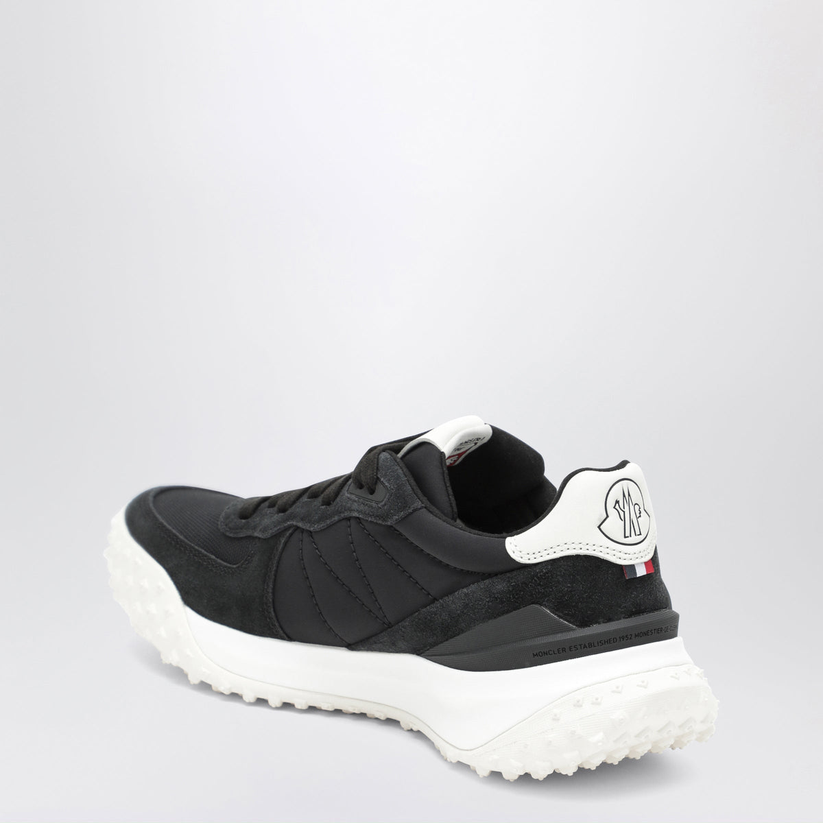 Moncler Black Citytrek Sneakers In Nylon And Leather Women MONCLER