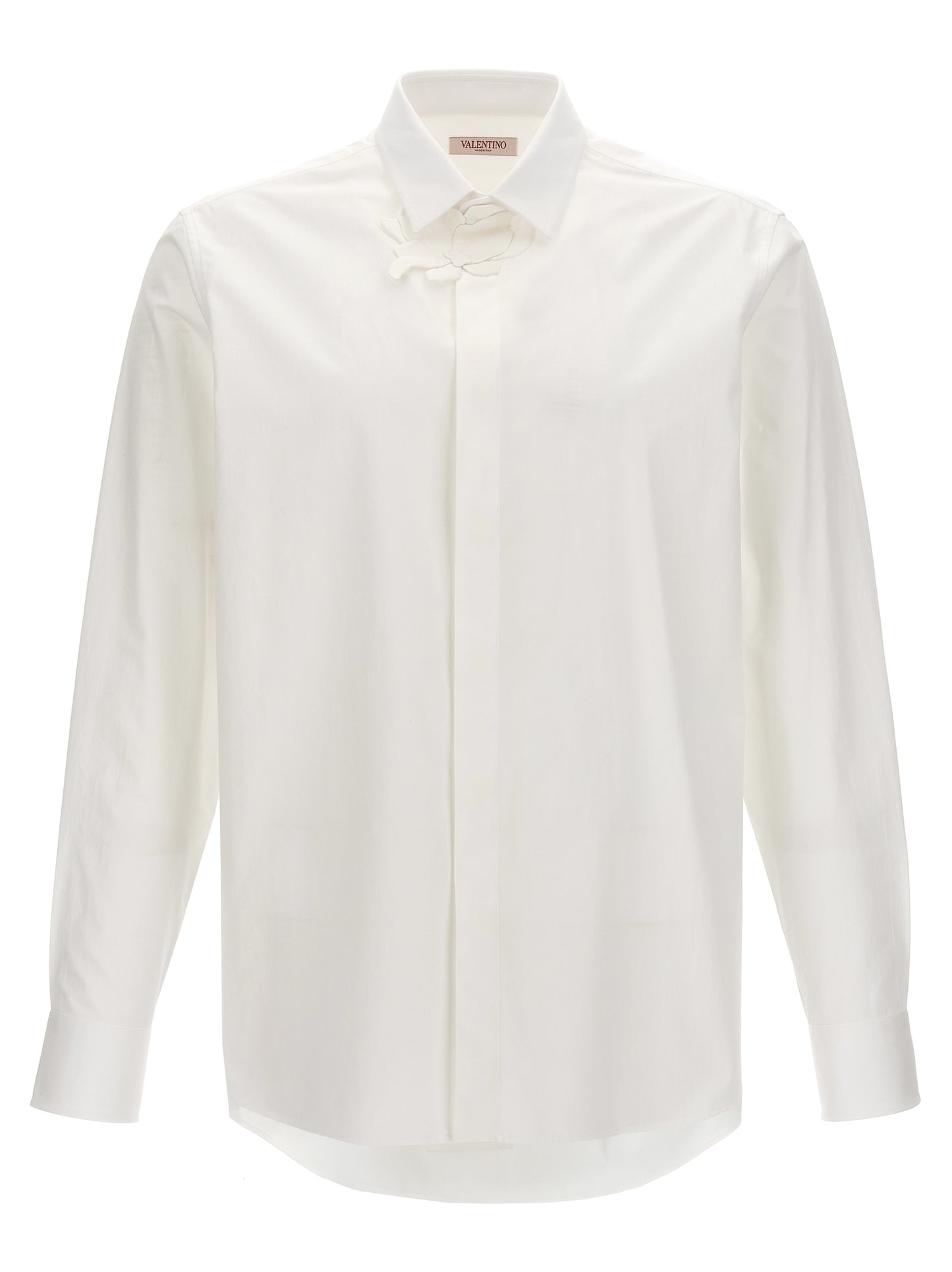 Valentino Garavani Men Valentino Shirt With Flower Patch VALENTINO GARAVANI